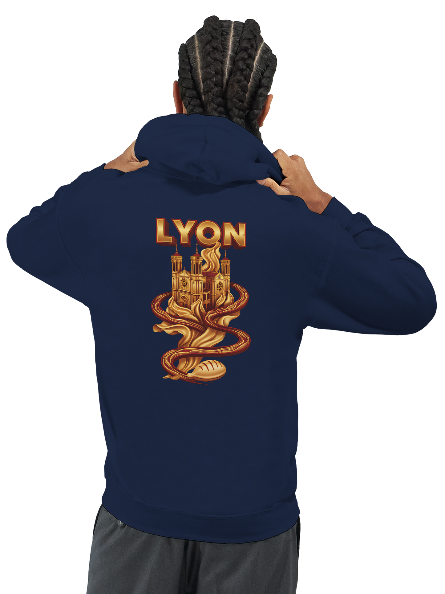 Unisex Hoodie Lyon France Classic | Gildan® 18500