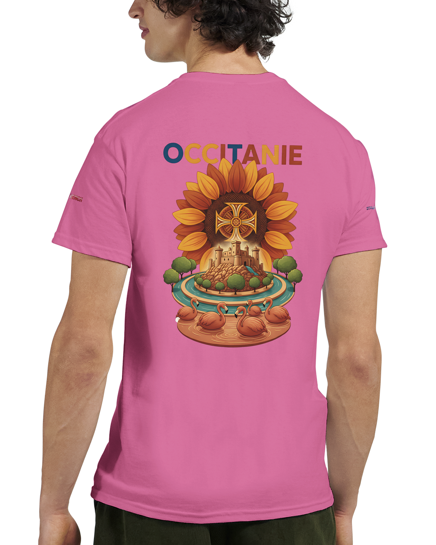 Unisex Occitania T-Shirt, dick, Rundhalsausschnitt | Gildan® 5000