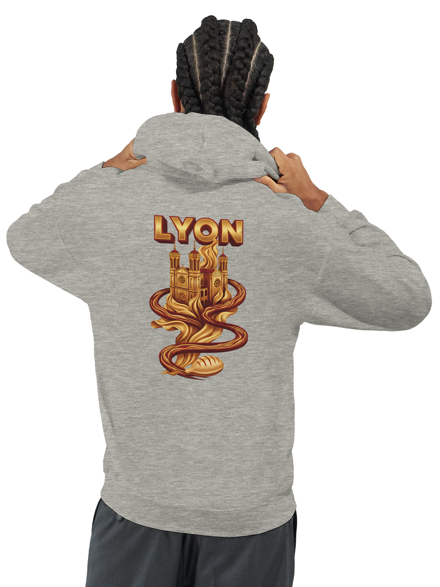 Unisex Hoodie Lyon France Classic | Gildan® 18500