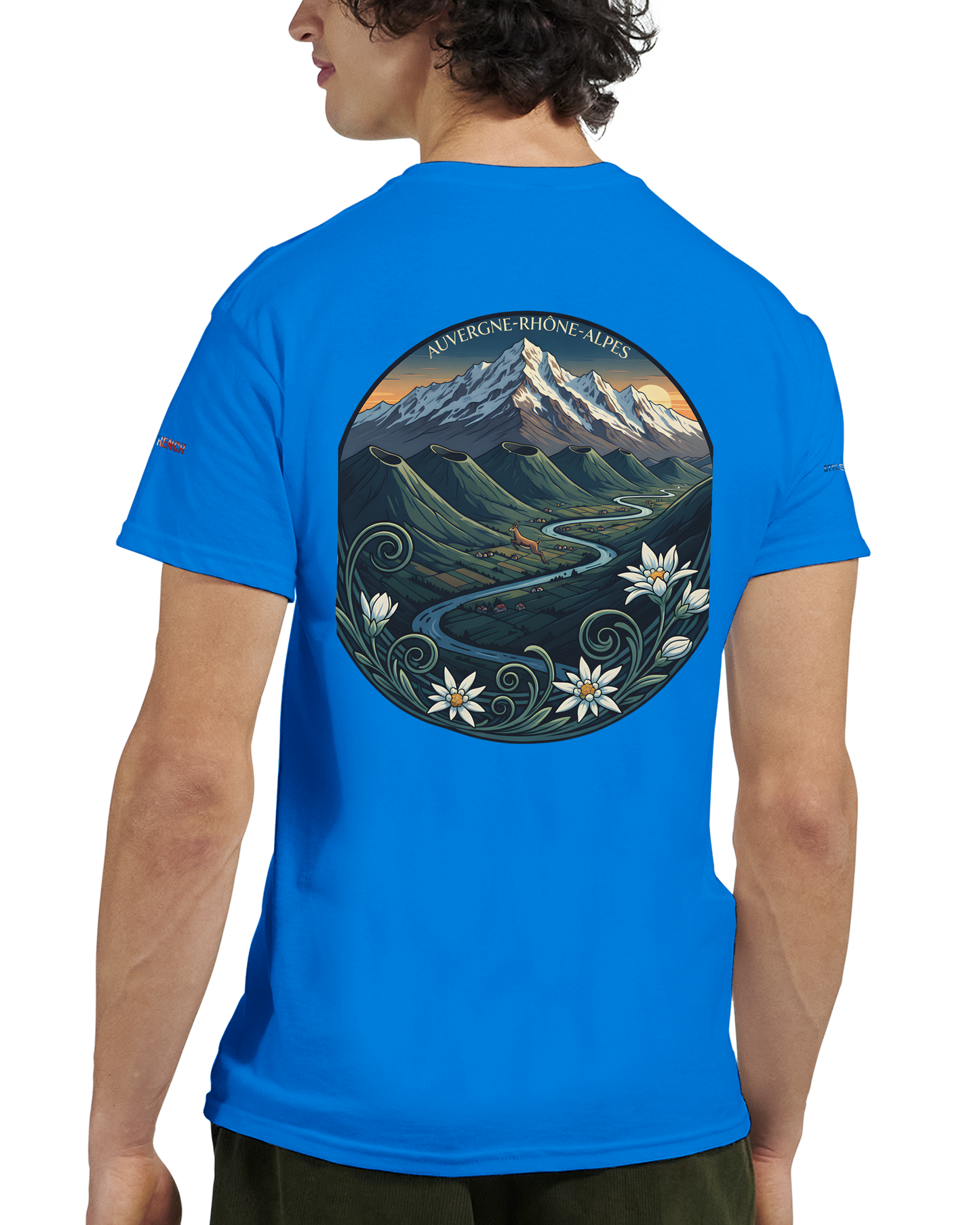 Auvergne-Rhône-Alpes Unisex Heavy Cotton T-Shirt | Gildan® 5000