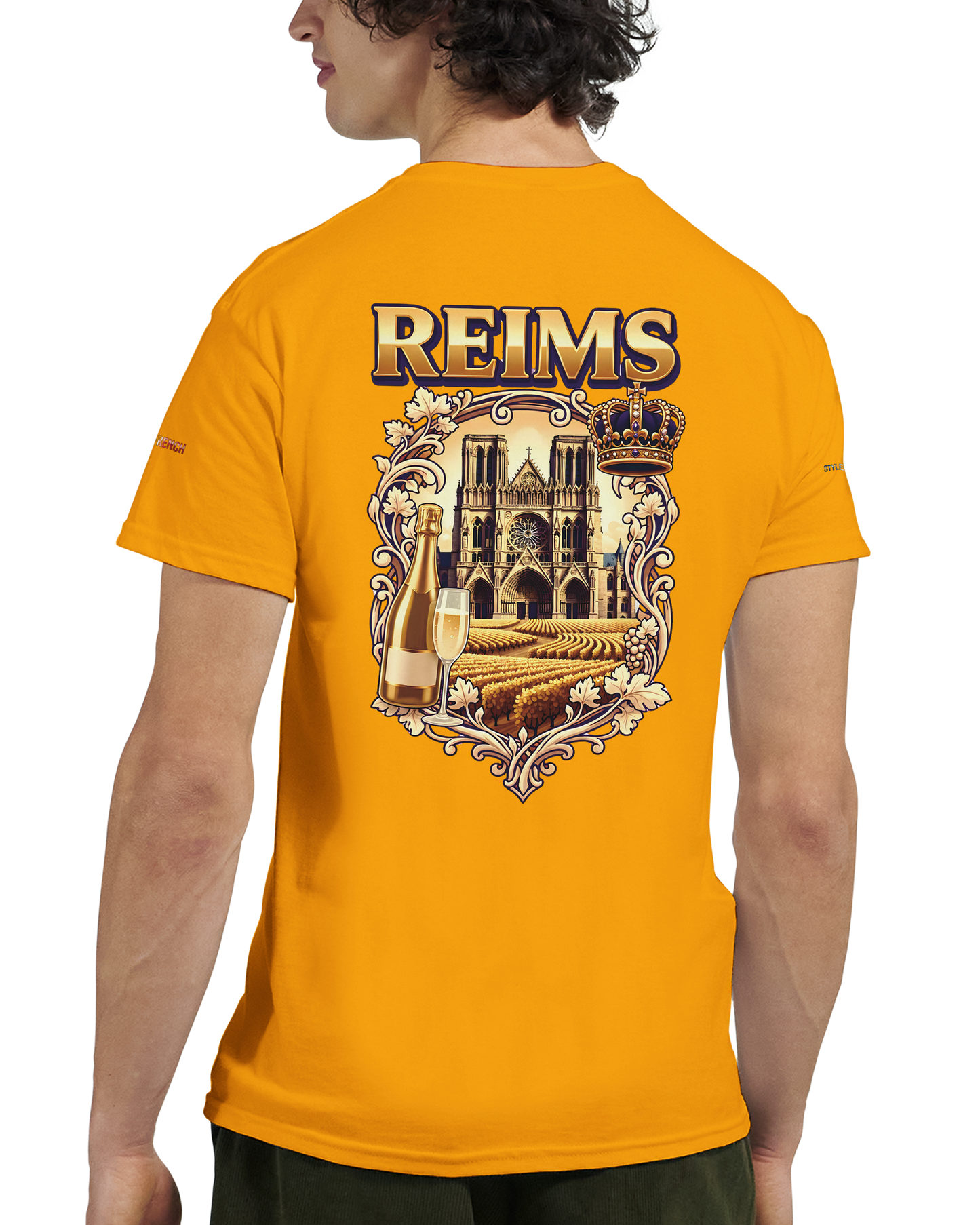 T-shirt Unisexe Reims - Ville de France - Coton Premium