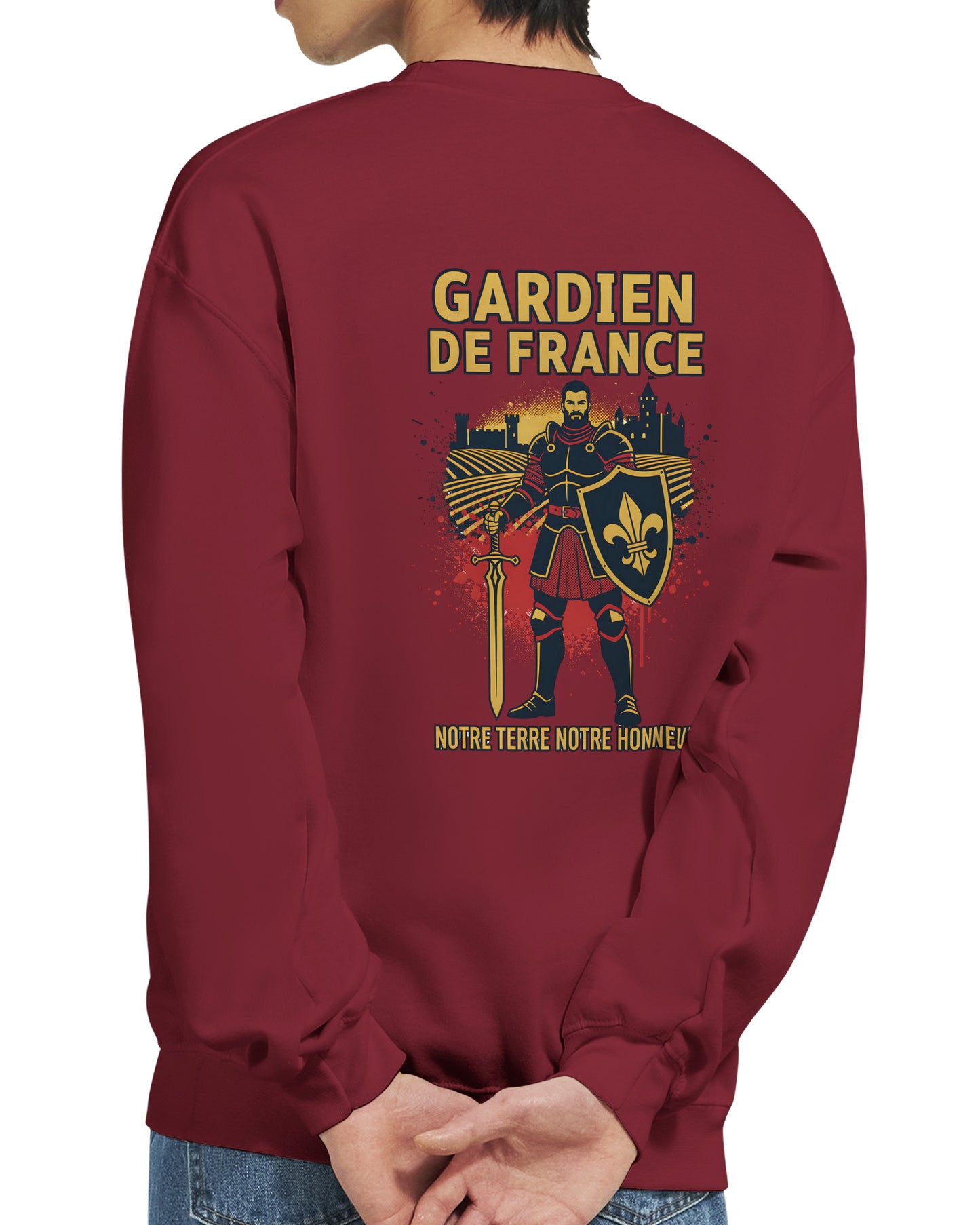 Men's France Goalkeeper Classic Crewneck Sweatshirt | Gildan® 18000