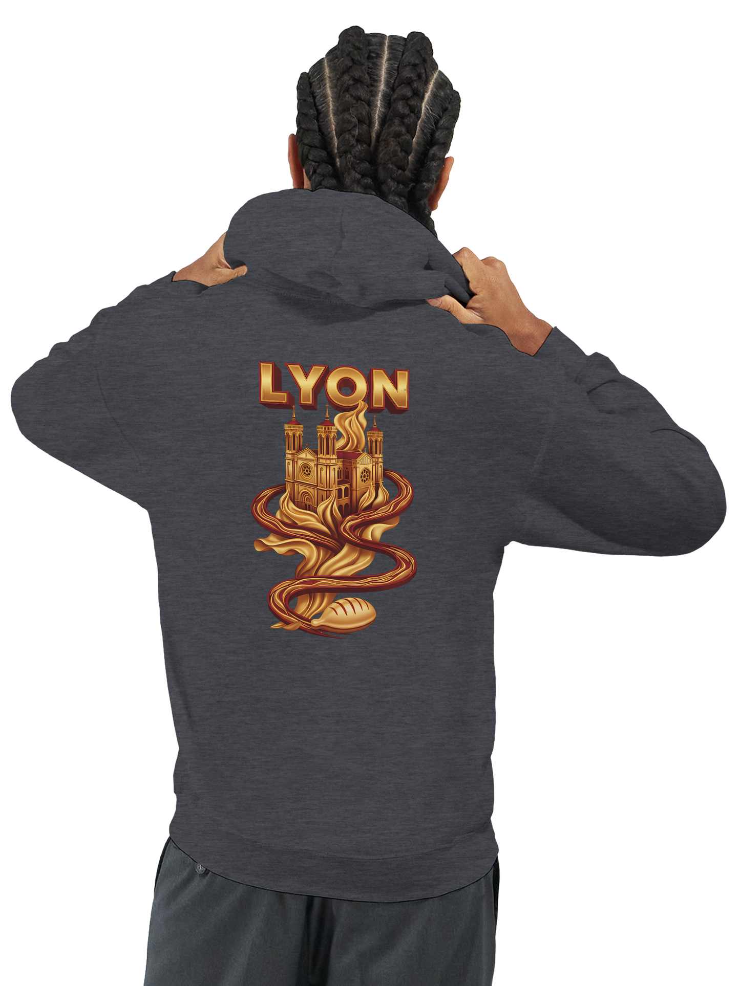 Unisex Hoodie Lyon France Classic | Gildan® 18500