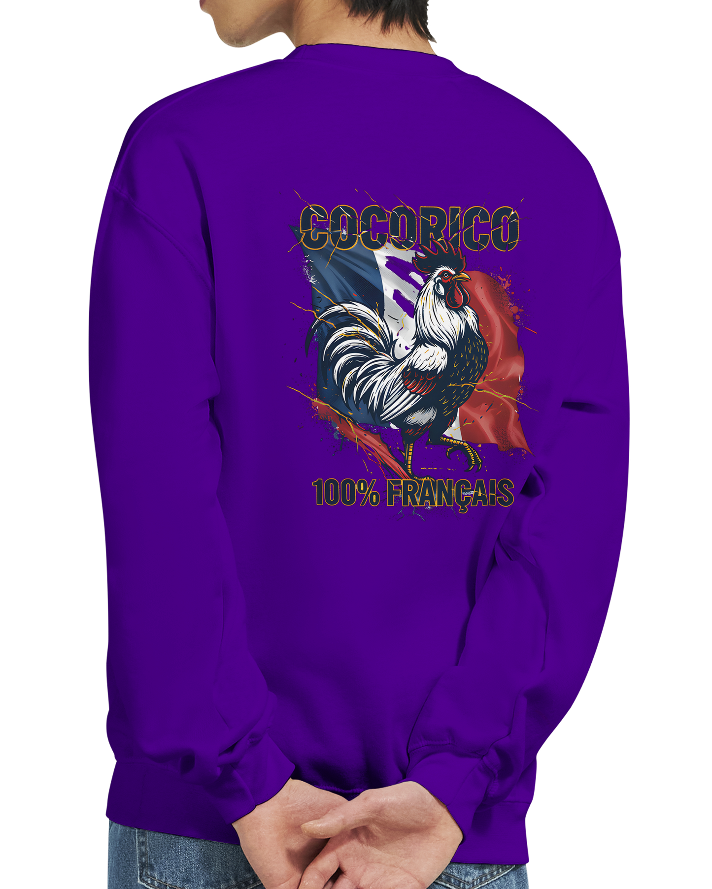 Sweatshirt Cocorico Classic French Style Rundhals | Gildan® 18000