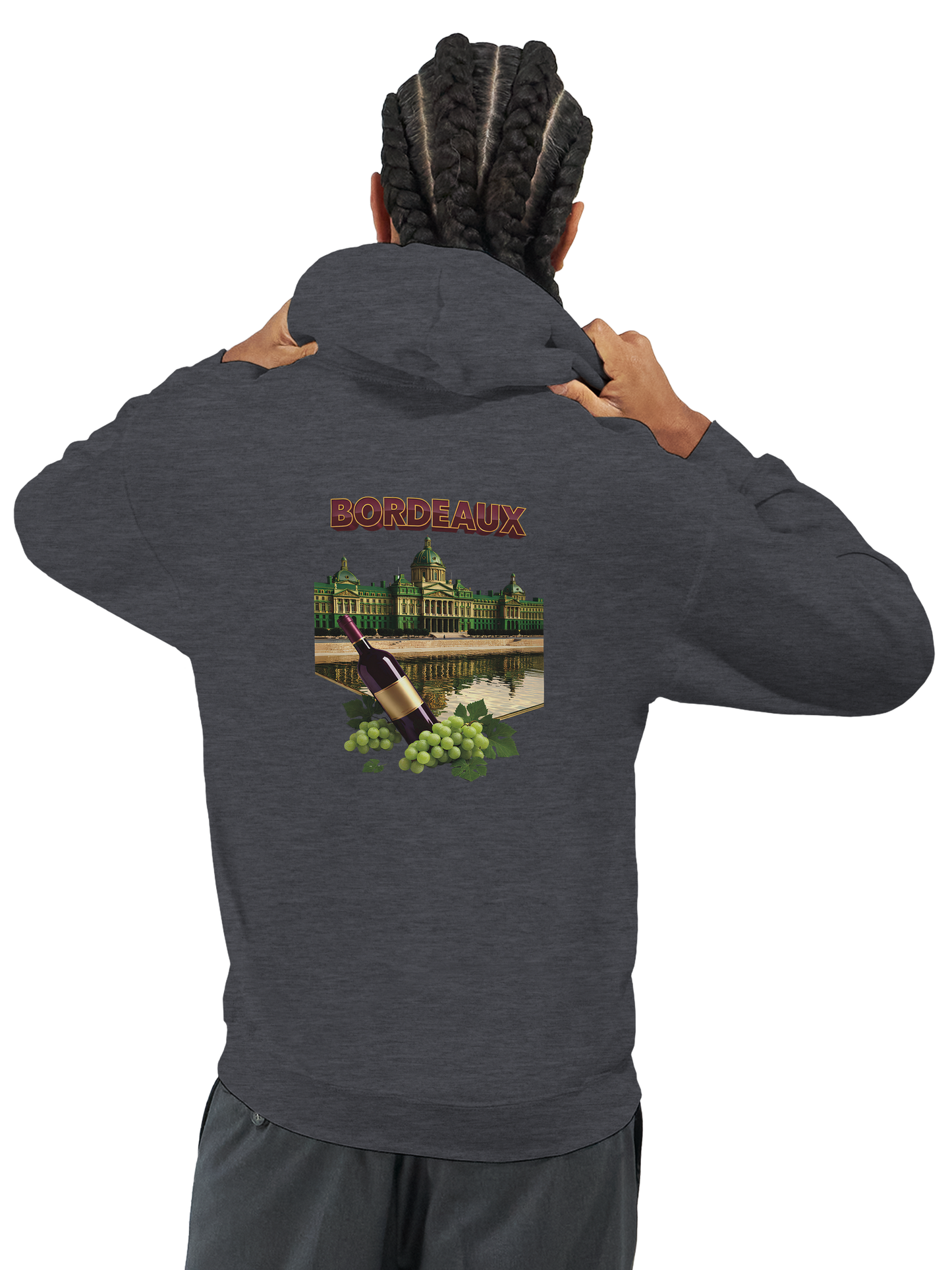 Unisex-Hoodie Bordeaux Stadt Frankreich klassisch | Gildan® 18500