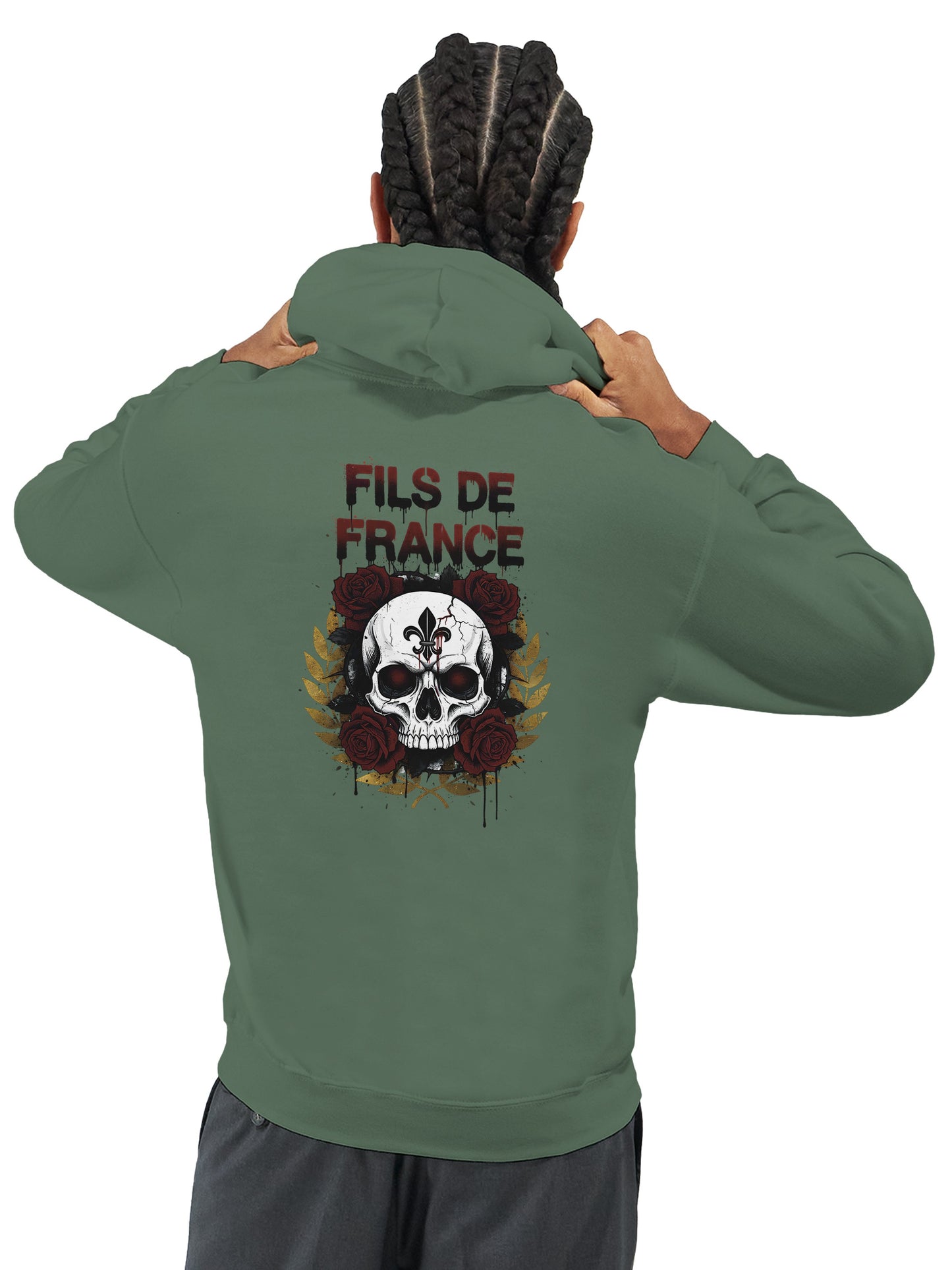 Kapuzenpullover "Fils de France" klassisch | Gildan® 18500