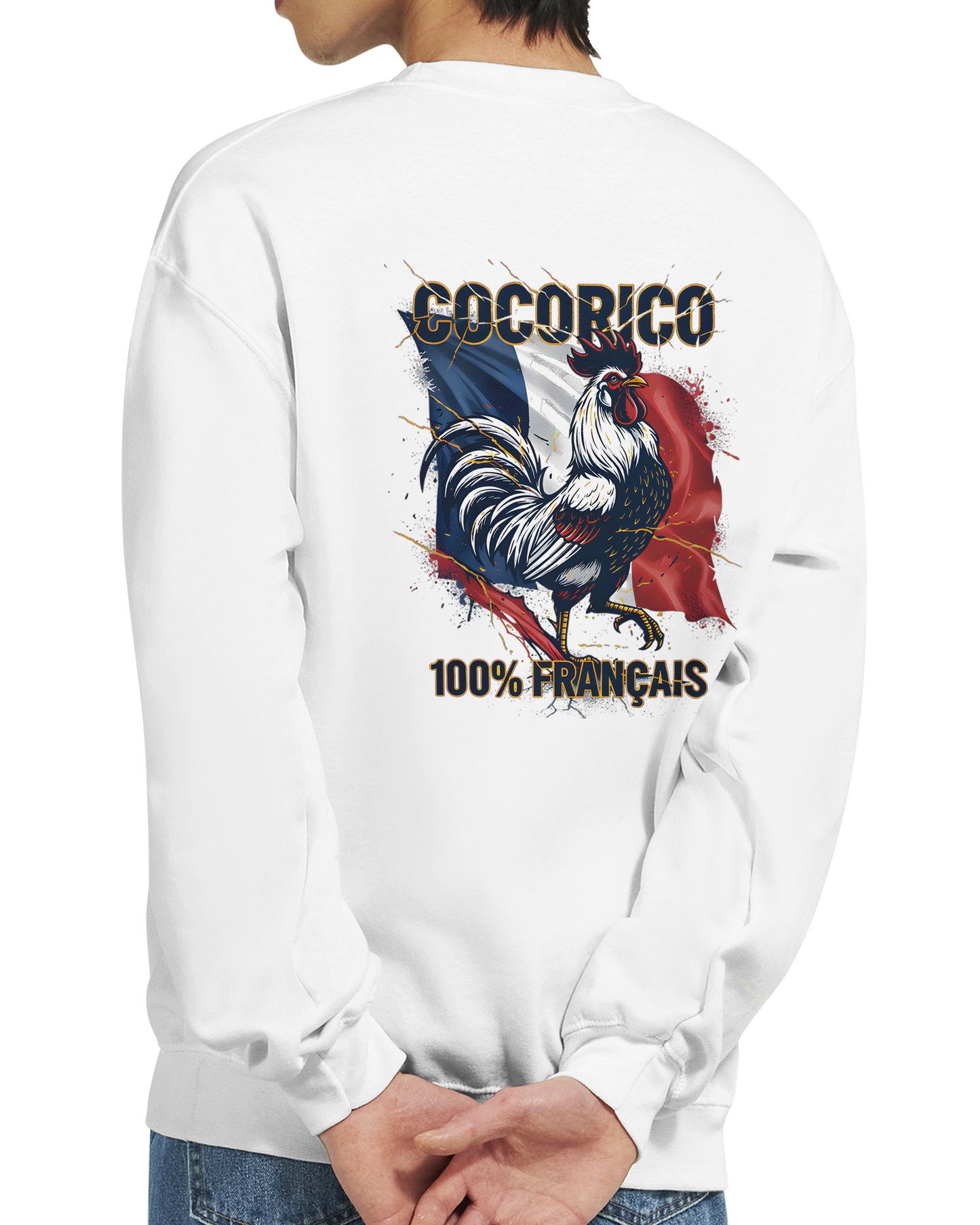 Sweatshirt Cocorico Classic French Style Rundhals | Gildan® 18000
