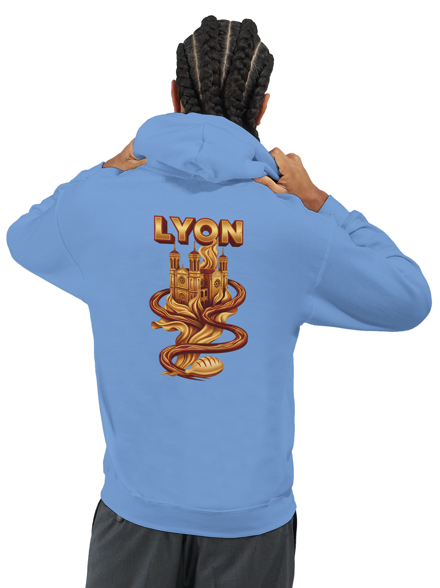 Unisex Hoodie Lyon France Classic | Gildan® 18500
