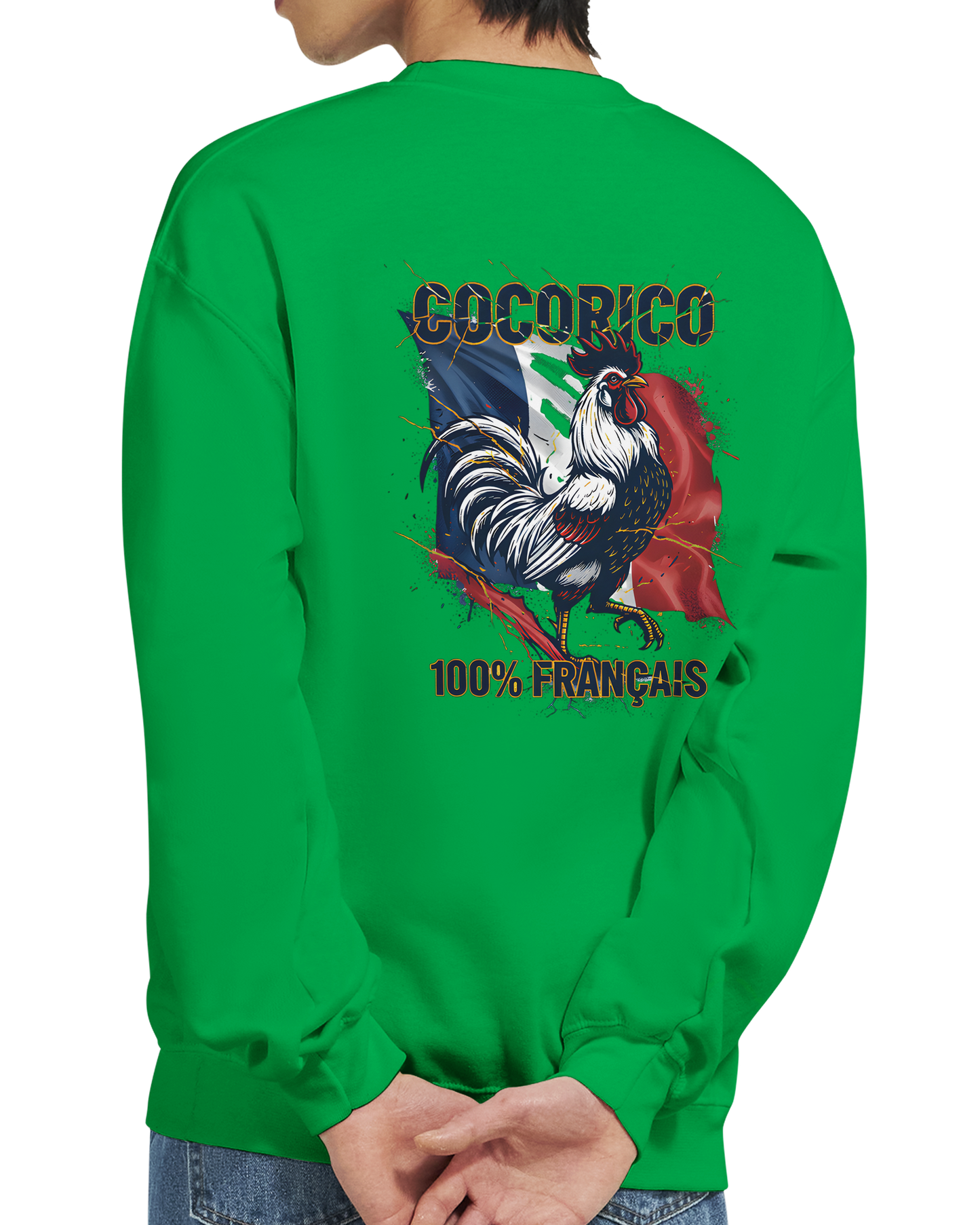 Sweatshirt Cocorico Classic French Style Rundhals | Gildan® 18000