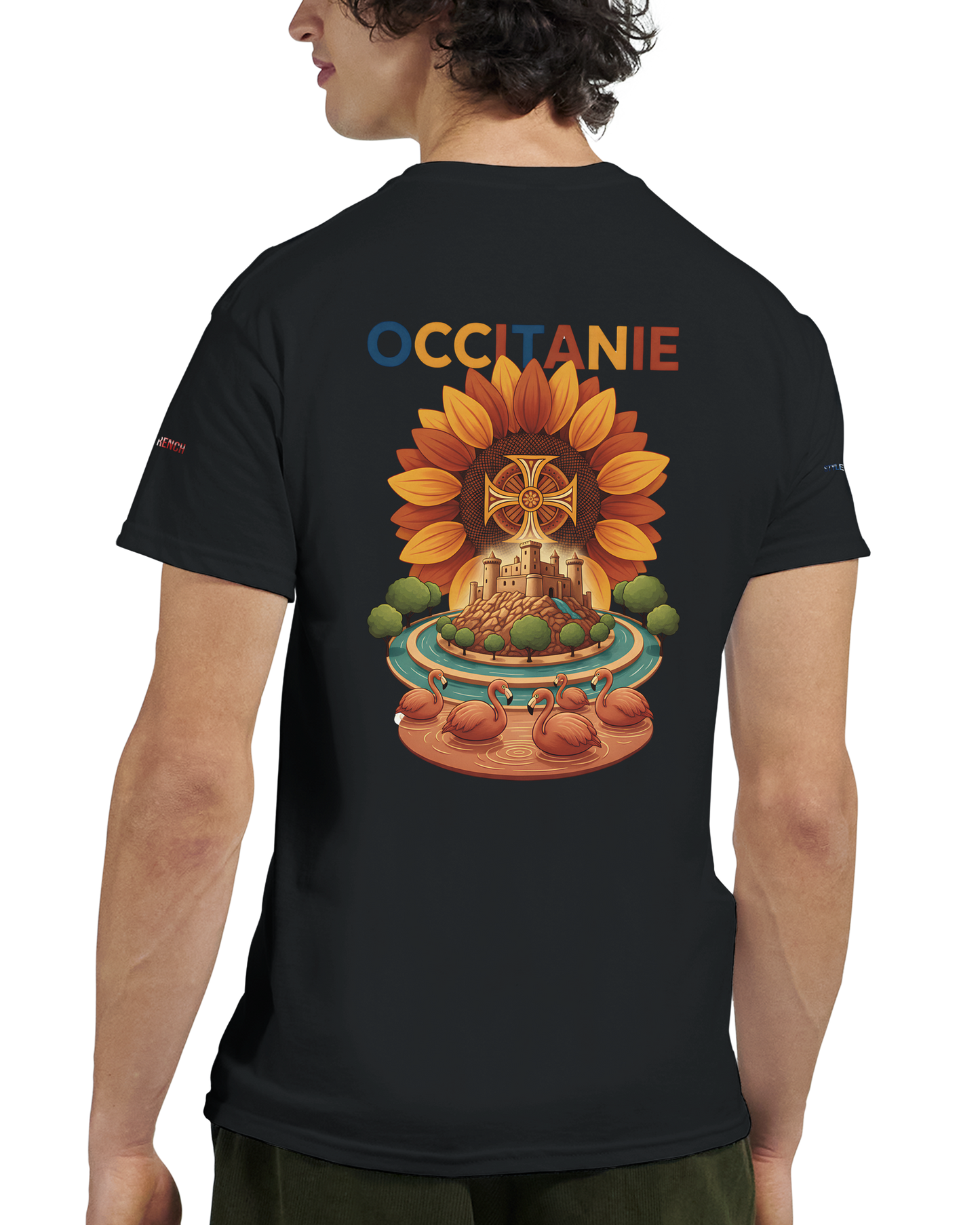 Unisex Occitania T-Shirt, dick, Rundhalsausschnitt | Gildan® 5000