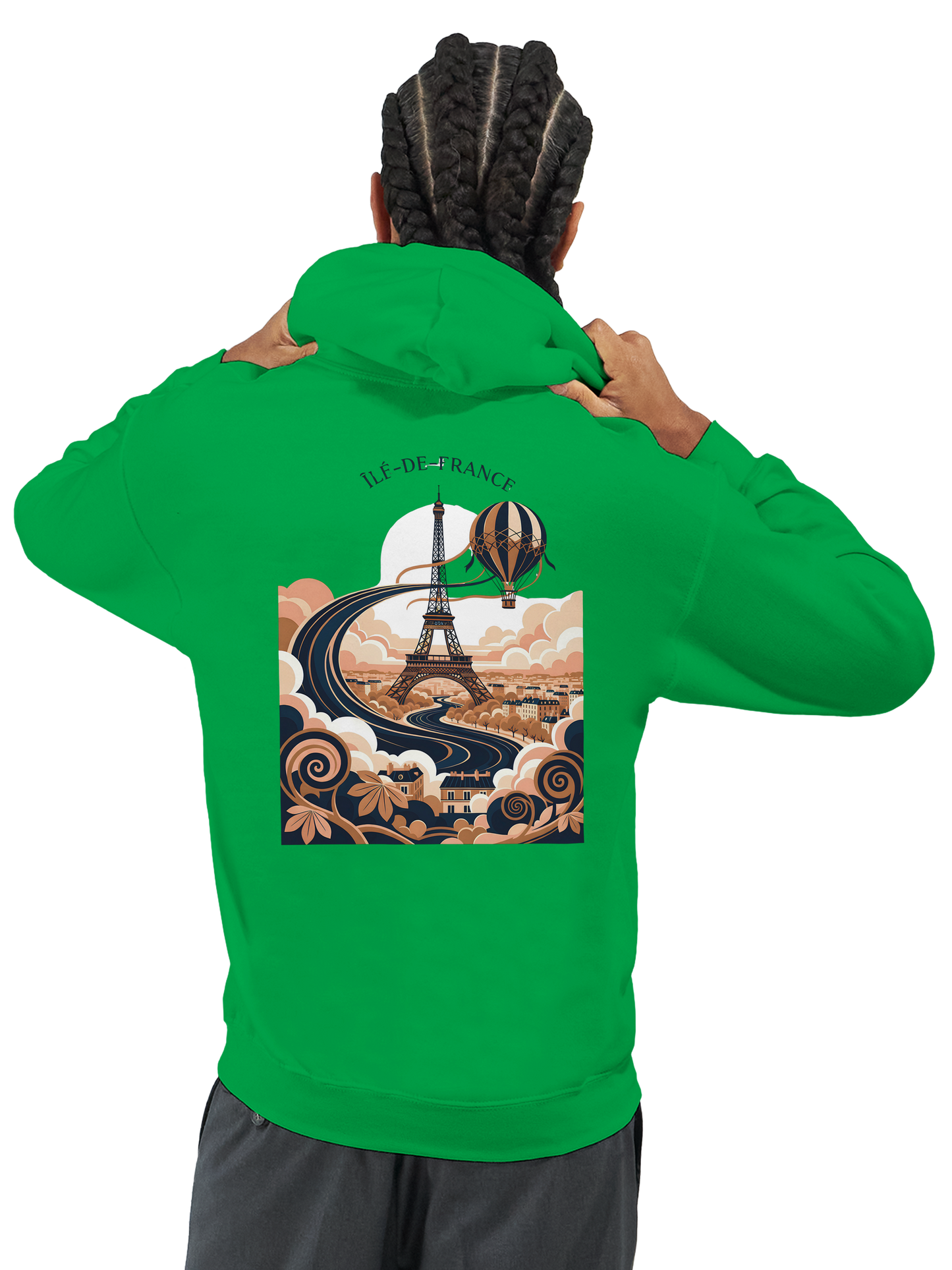 Unisex Hoodie Ile de France Classic | Gildan® 18500