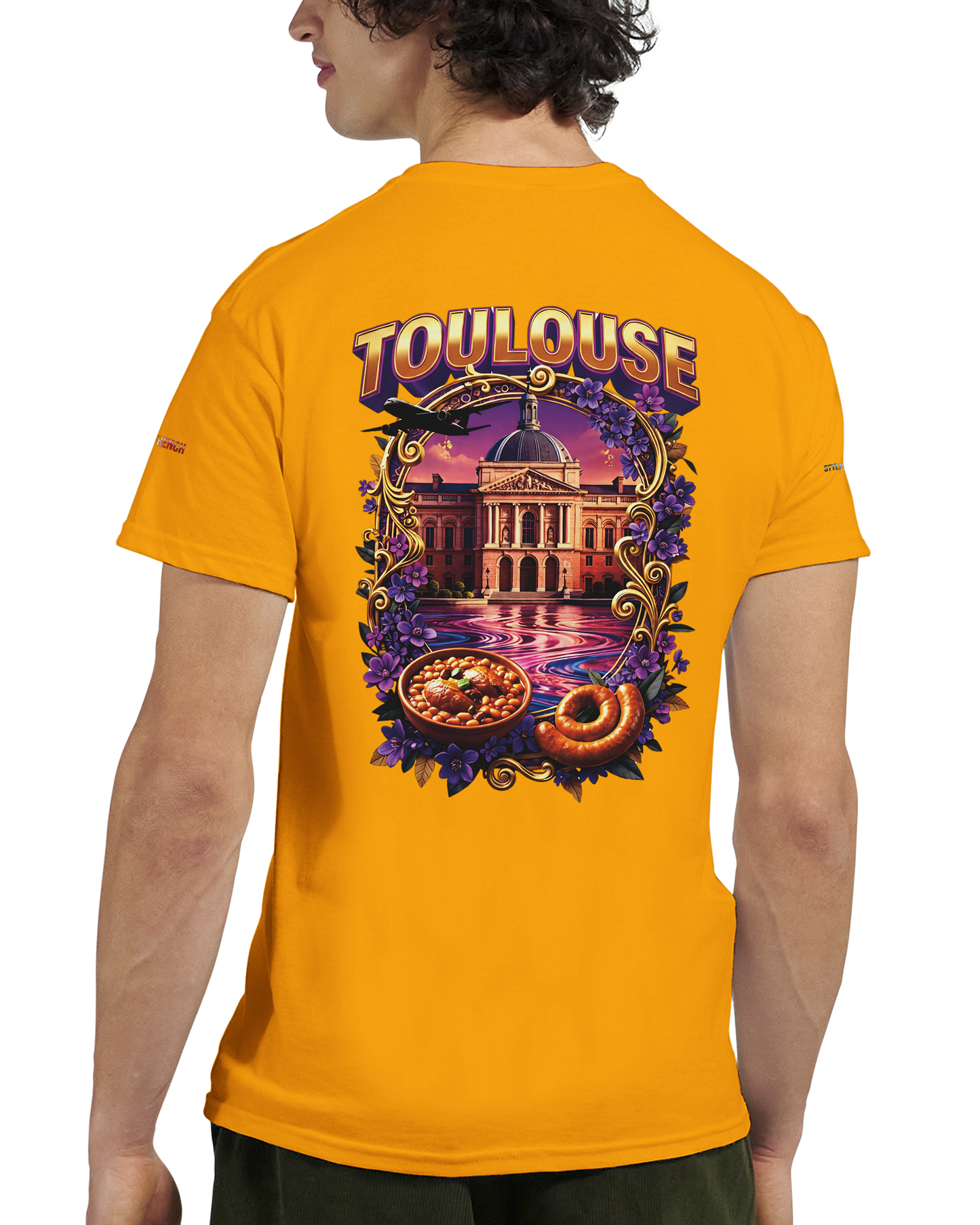 - Unisex Toulouse city of France heavy crewneck t-shirt | Gildan® 5000
