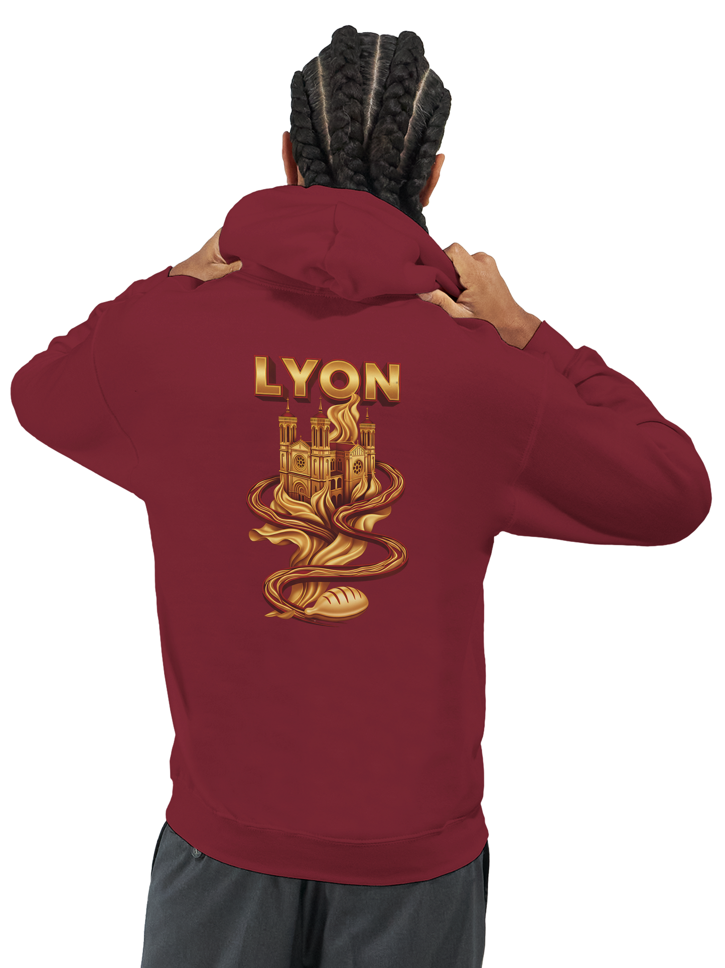 Unisex Hoodie Lyon France Classic | Gildan® 18500