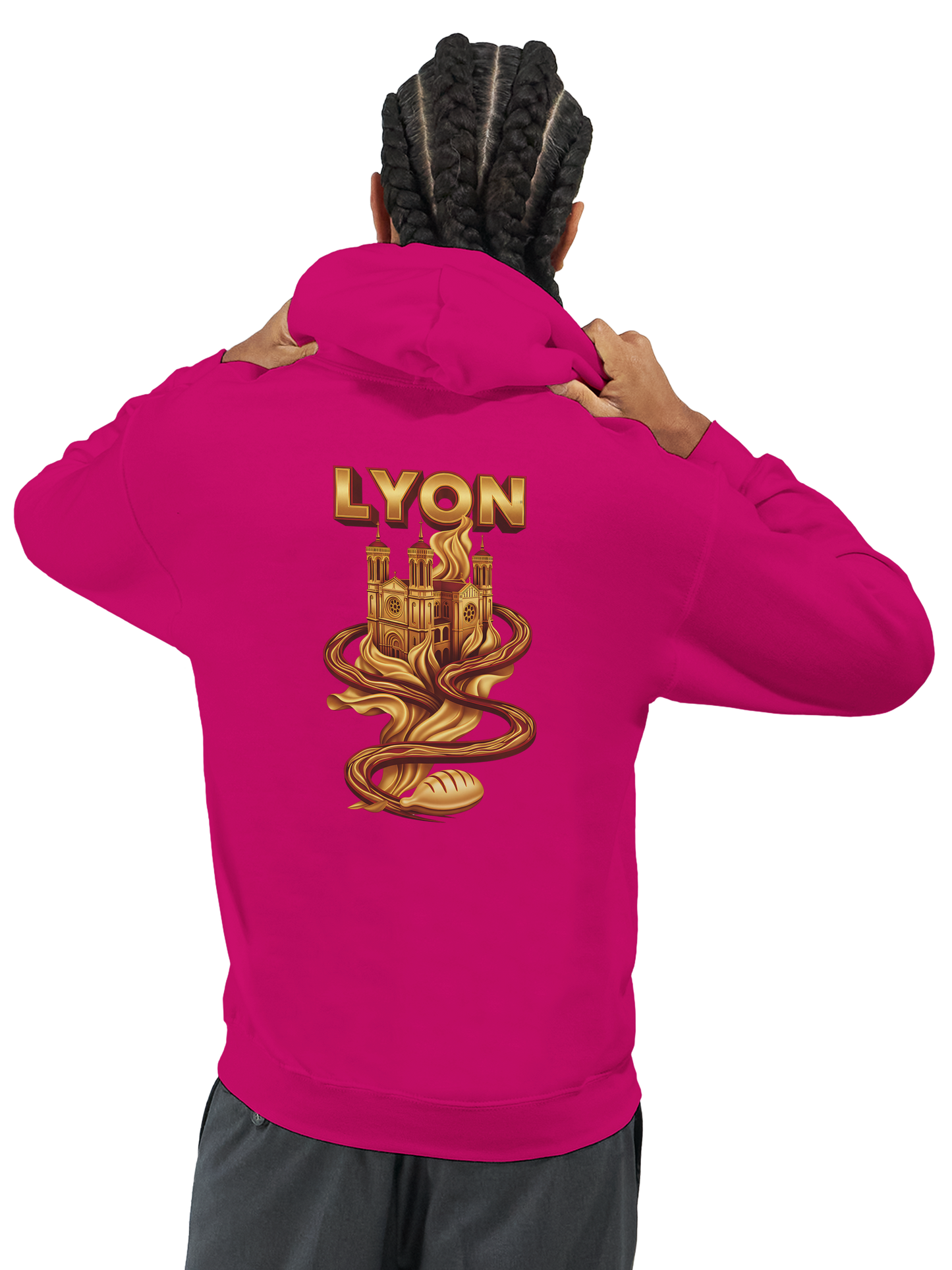 Unisex Hoodie Lyon France Classic | Gildan® 18500