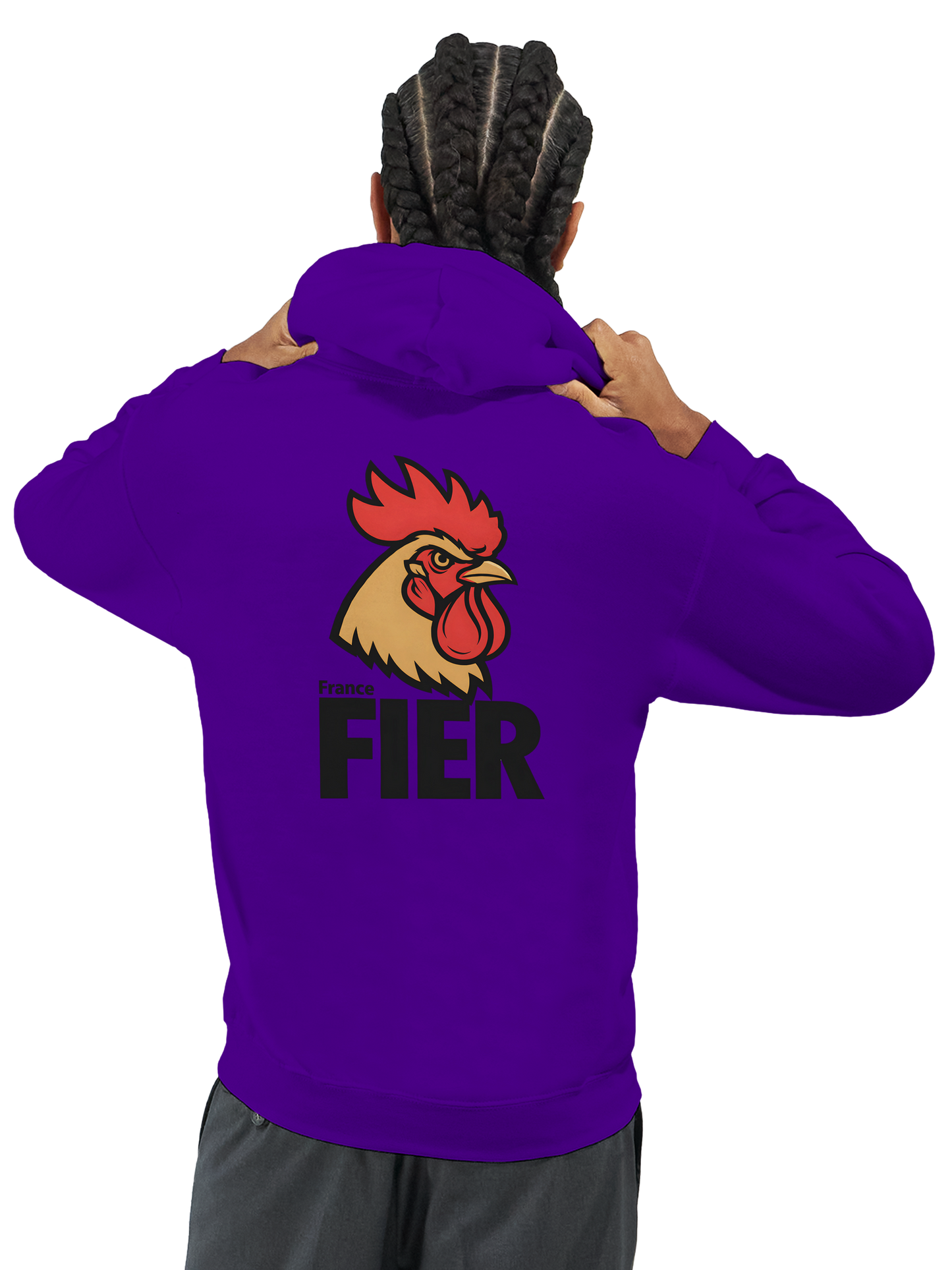 Kapuzenpullover "France Fier" Klassiker | Gildan® 18500