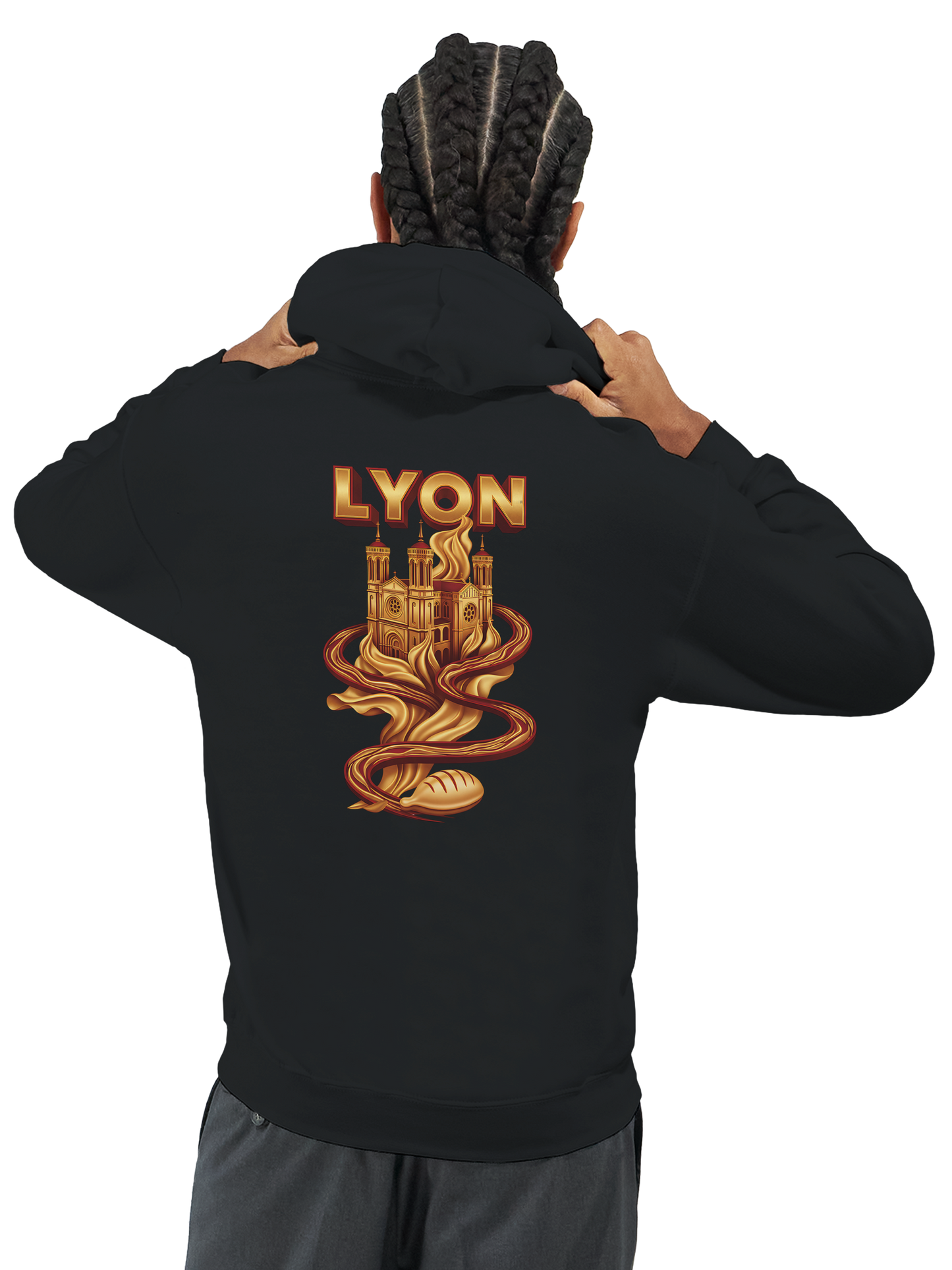 Unisex Hoodie Lyon France Classic | Gildan® 18500