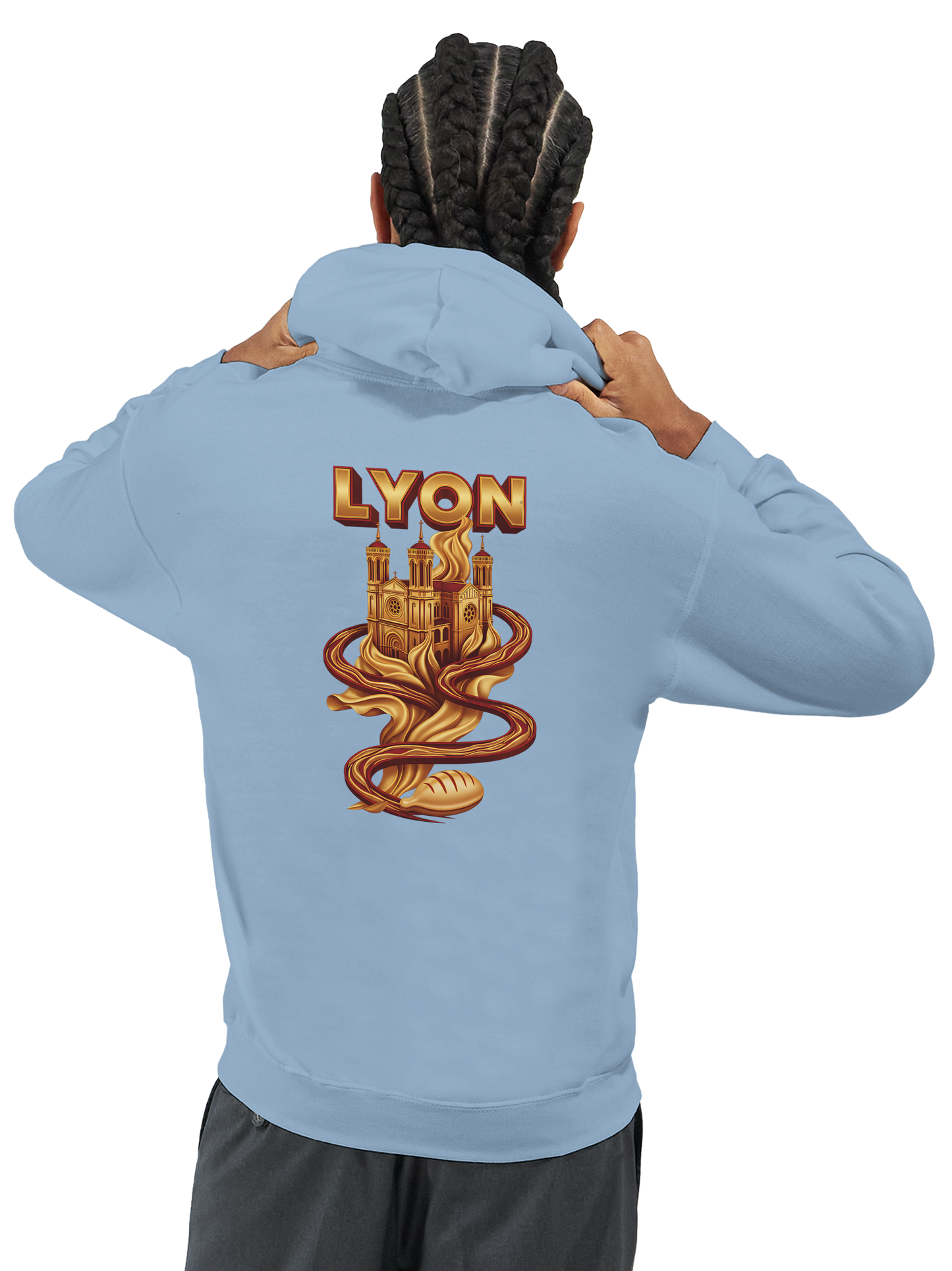 Unisex Hoodie Lyon France Classic | Gildan® 18500