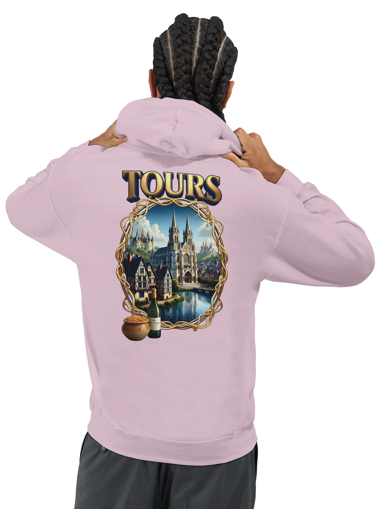 Unisex Tours city of France classic hoodie | Gildan® 18500