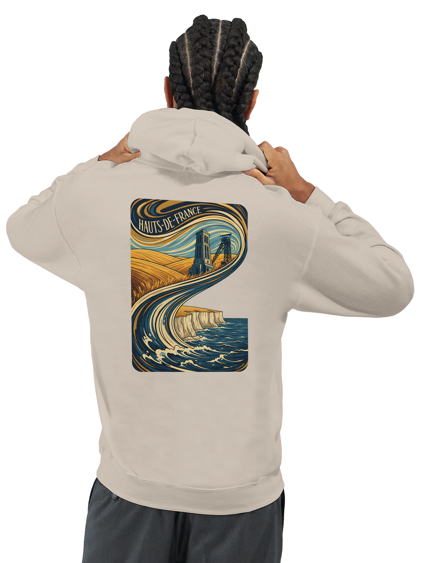 Klassischer Unisex-Hoodie von Top de France | Gildan® 18500