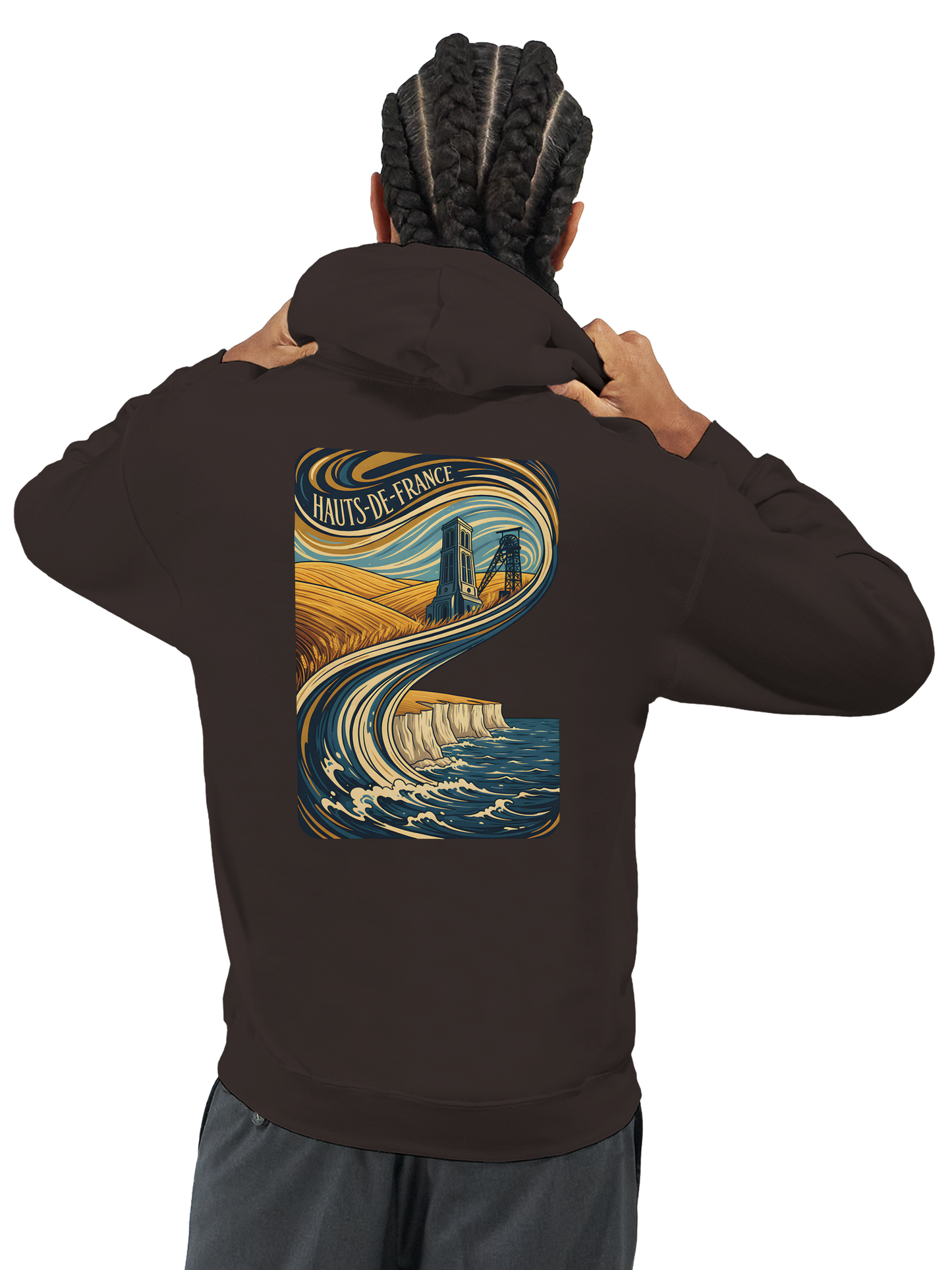 Klassischer Unisex-Hoodie von Top de France | Gildan® 18500