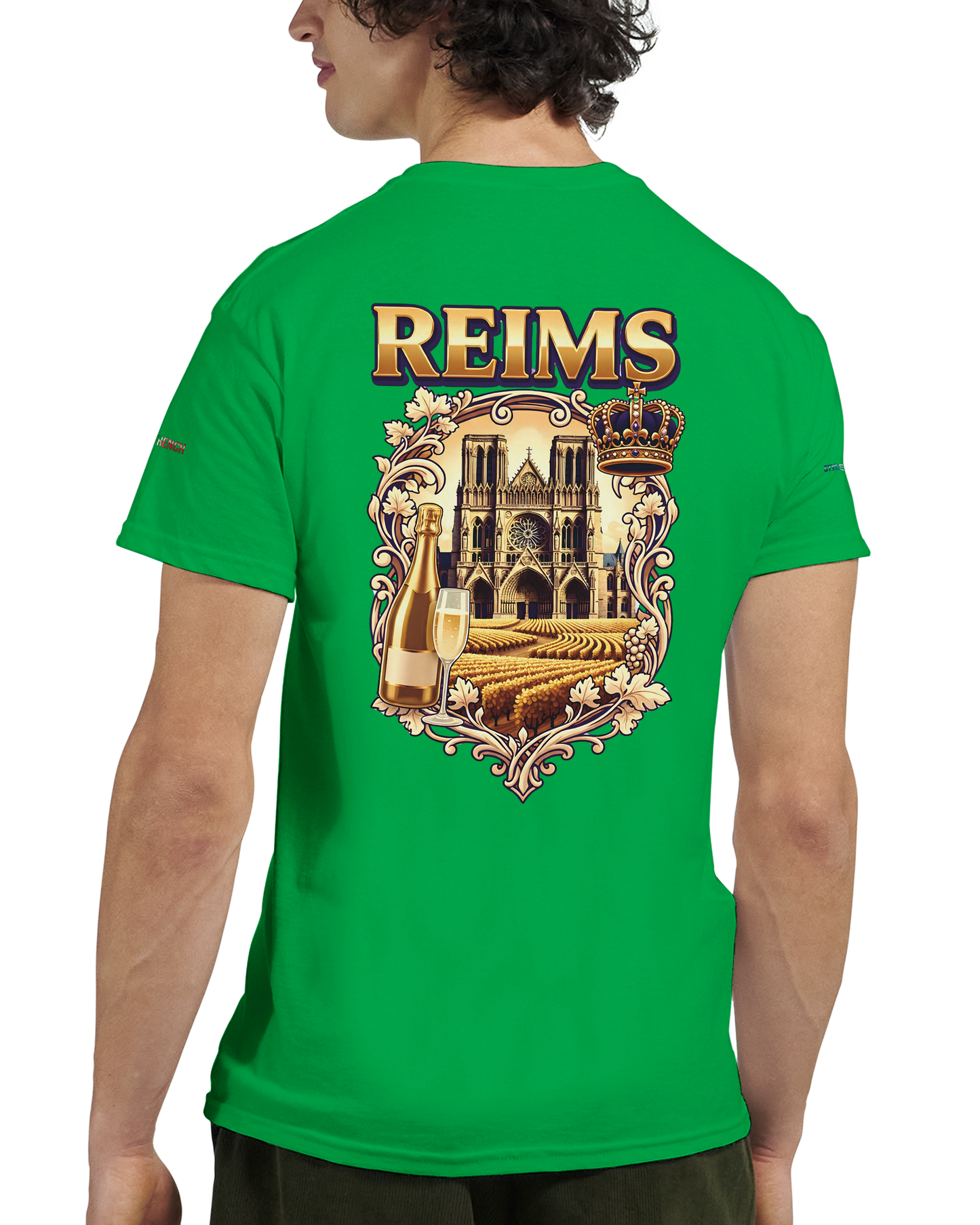 T-shirt Unisexe Reims - Ville de France - Coton Premium