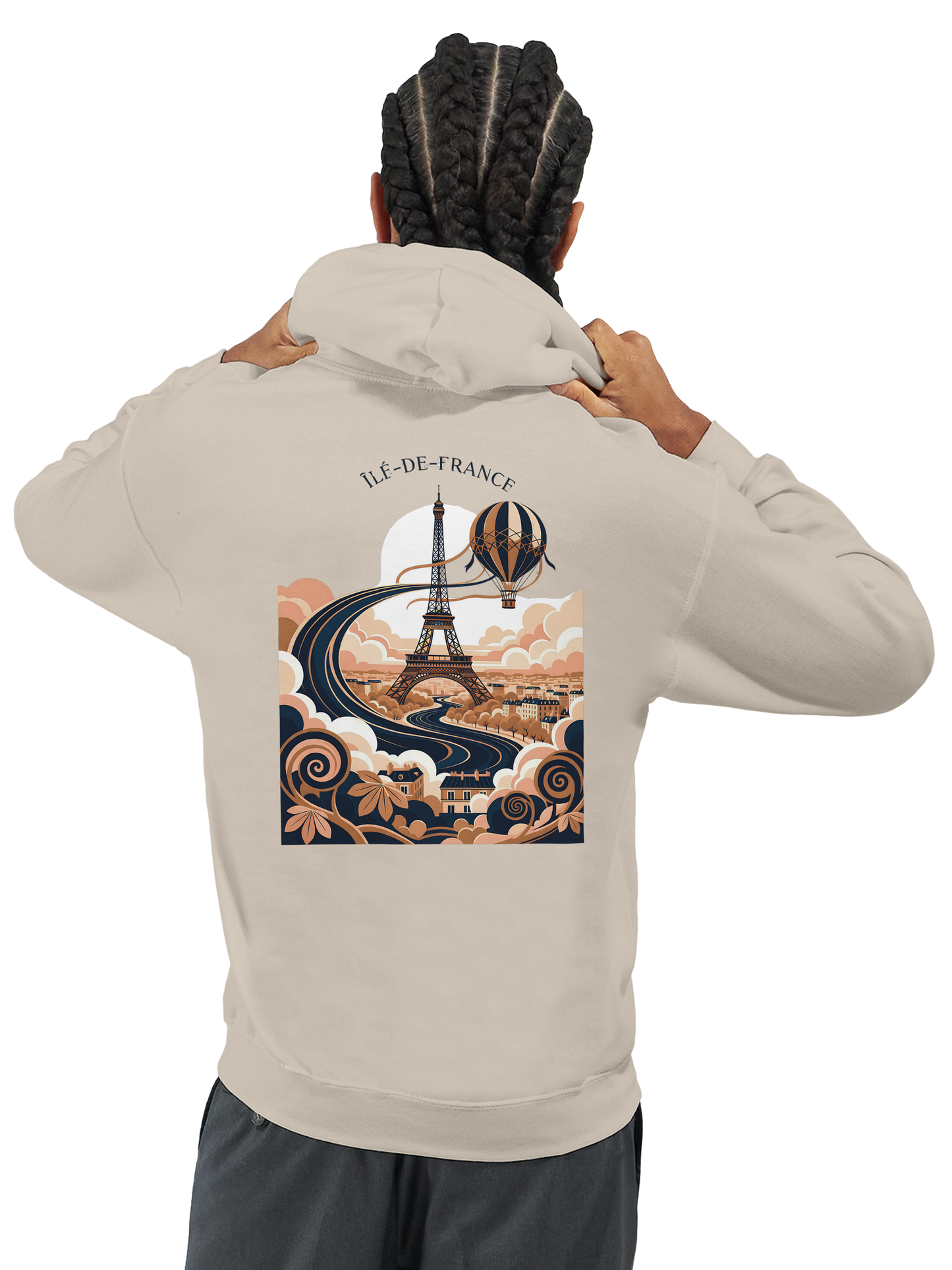 Unisex Hoodie Ile de France Classic | Gildan® 18500