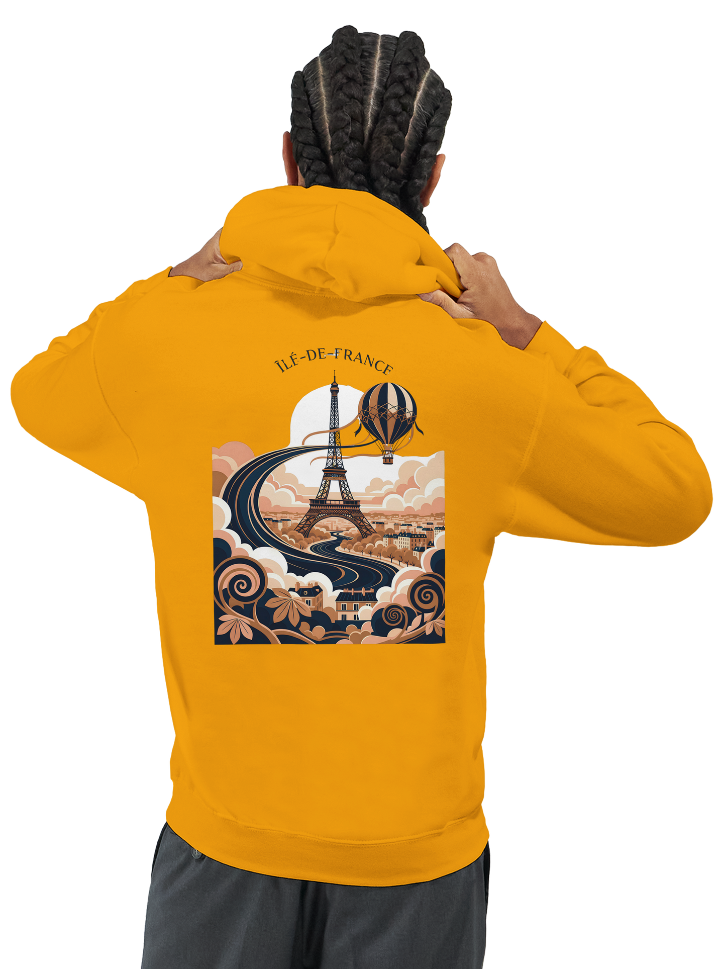 Unisex Hoodie Ile de France Classic | Gildan® 18500
