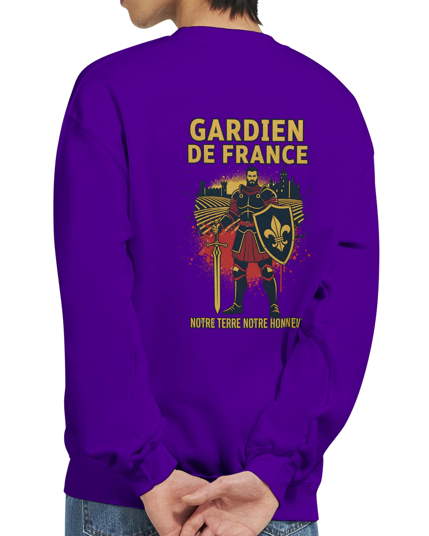 Men's France Goalkeeper Classic Crewneck Sweatshirt | Gildan® 18000