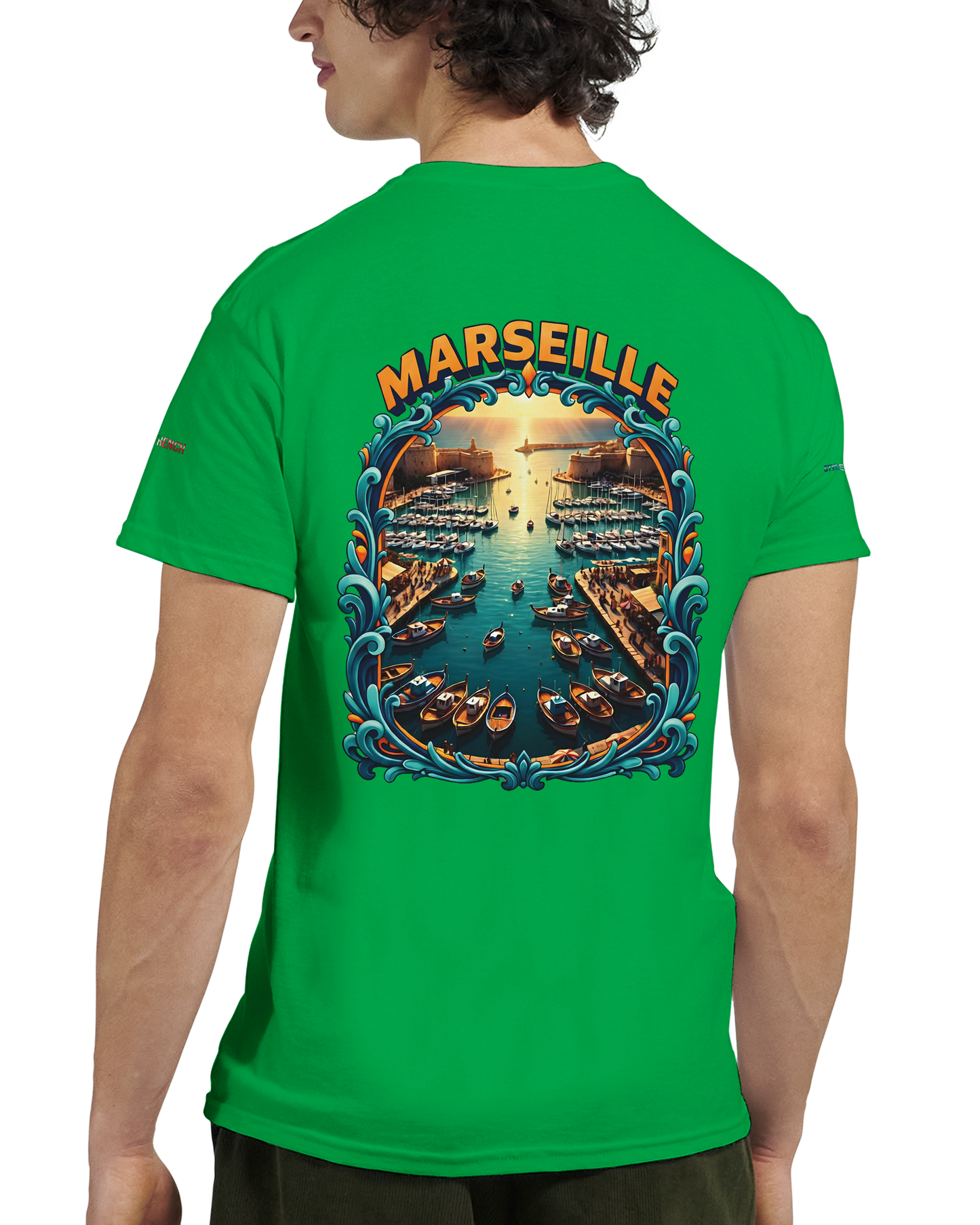 Unisex-T-Shirt Marseille, dick, Rundhalsausschnitt | Gildan® 5000