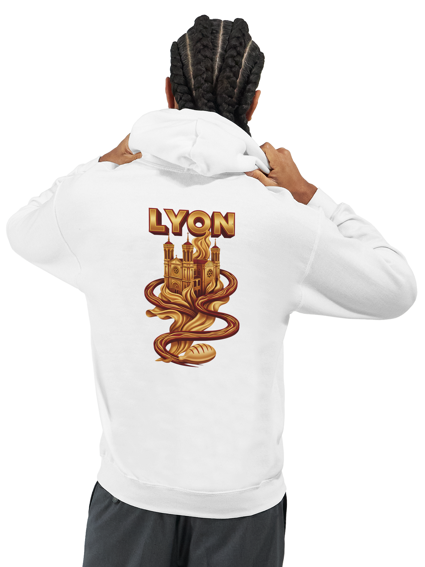 Unisex Hoodie Lyon France Classic | Gildan® 18500