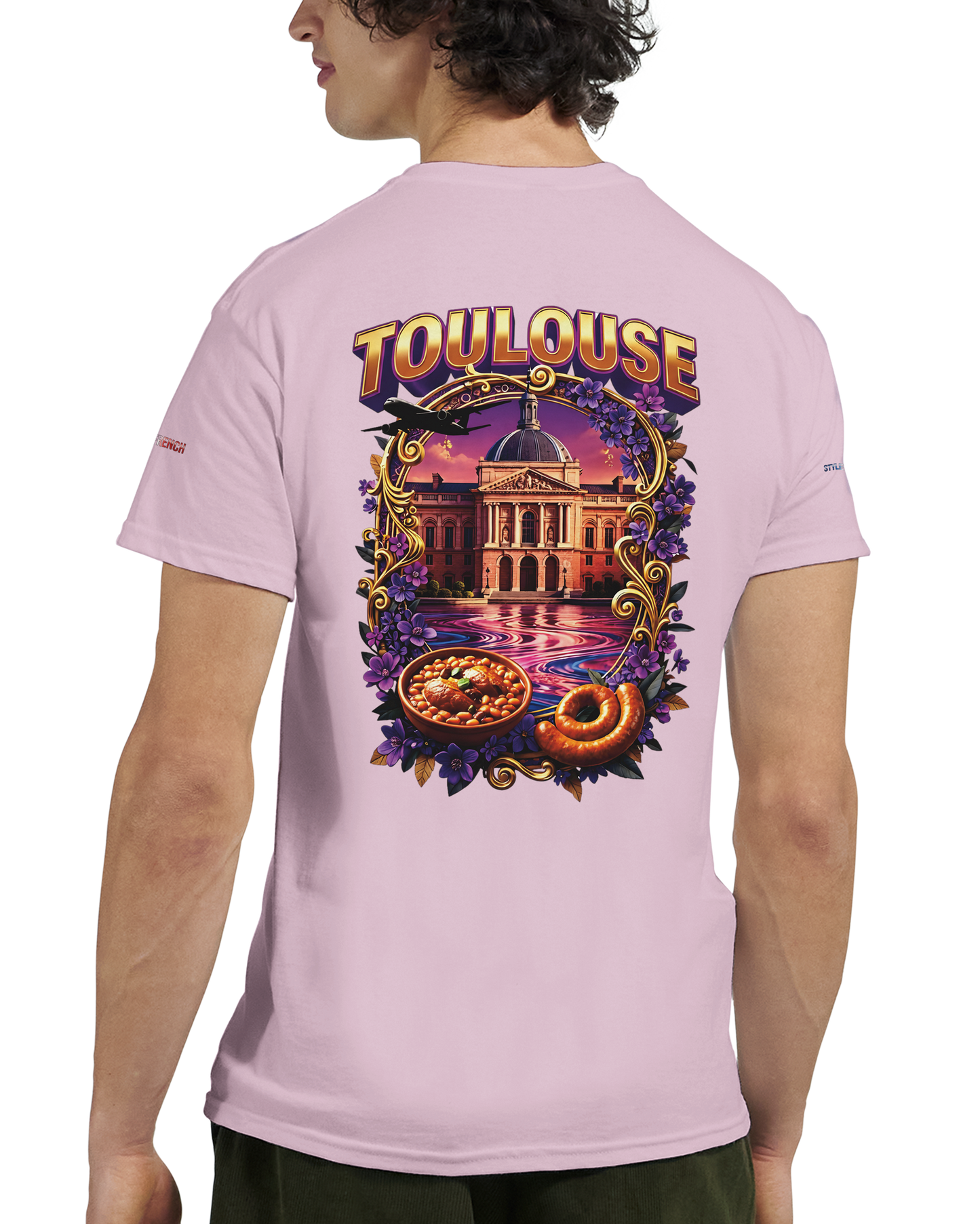 - Unisex Toulouse city of France heavy crewneck t-shirt | Gildan® 5000