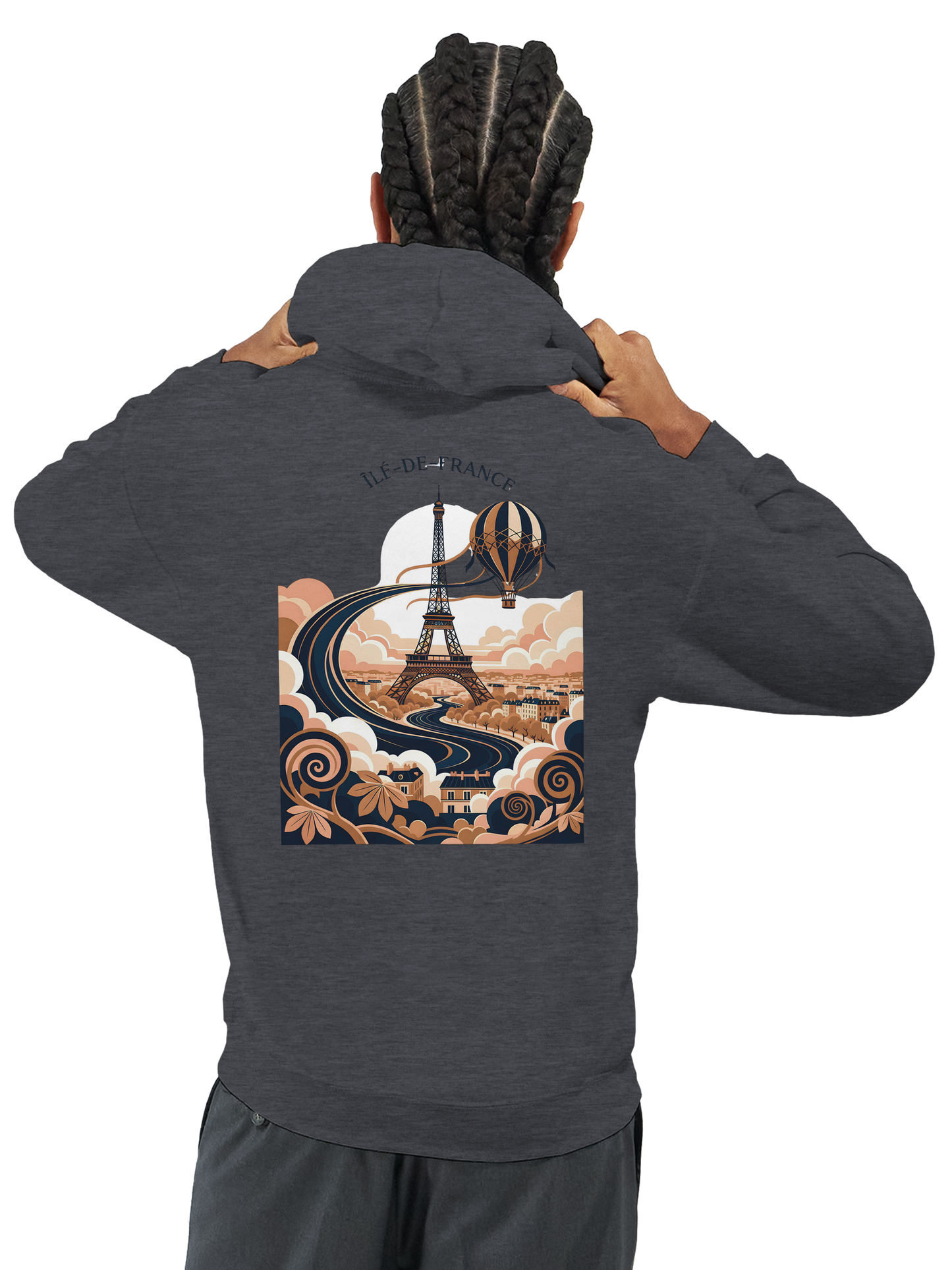 Unisex Hoodie Ile de France Classic | Gildan® 18500