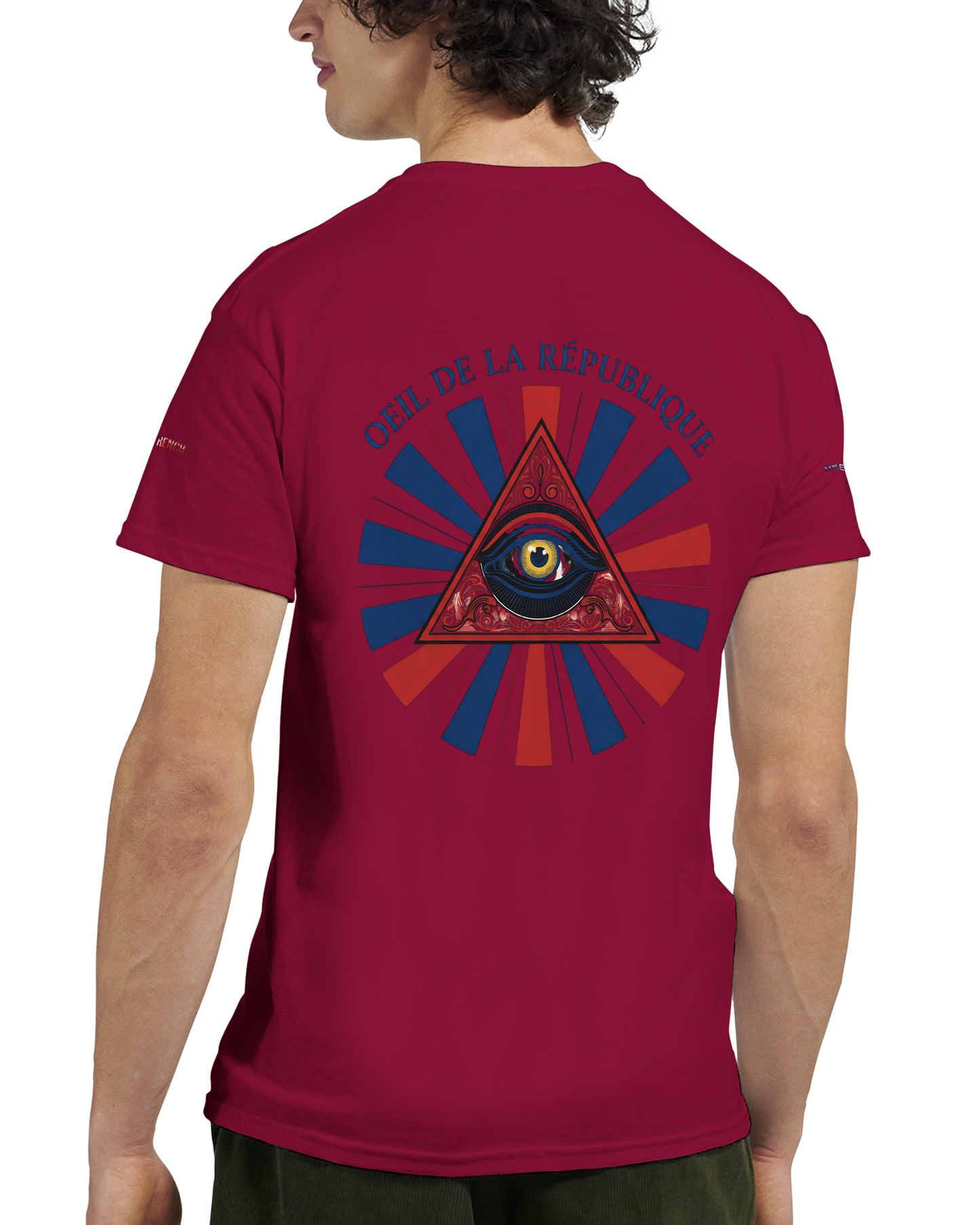 Men's Republic Eye T-Shirt Heavy Crewneck | Gildan® 5000