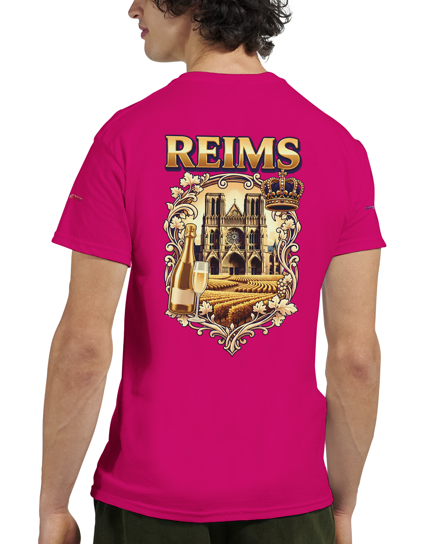 T-shirt Unisexe Reims - Ville de France - Coton Premium