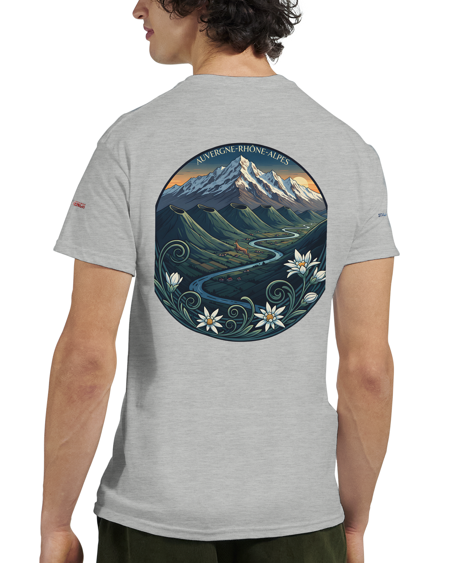 Auvergne-Rhône-Alpes Unisex Heavy Cotton T-Shirt | Gildan® 5000
