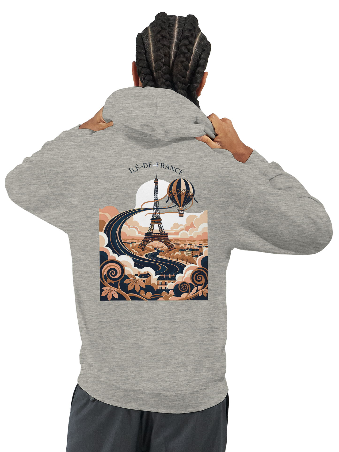 Unisex Hoodie Ile de France Classic | Gildan® 18500