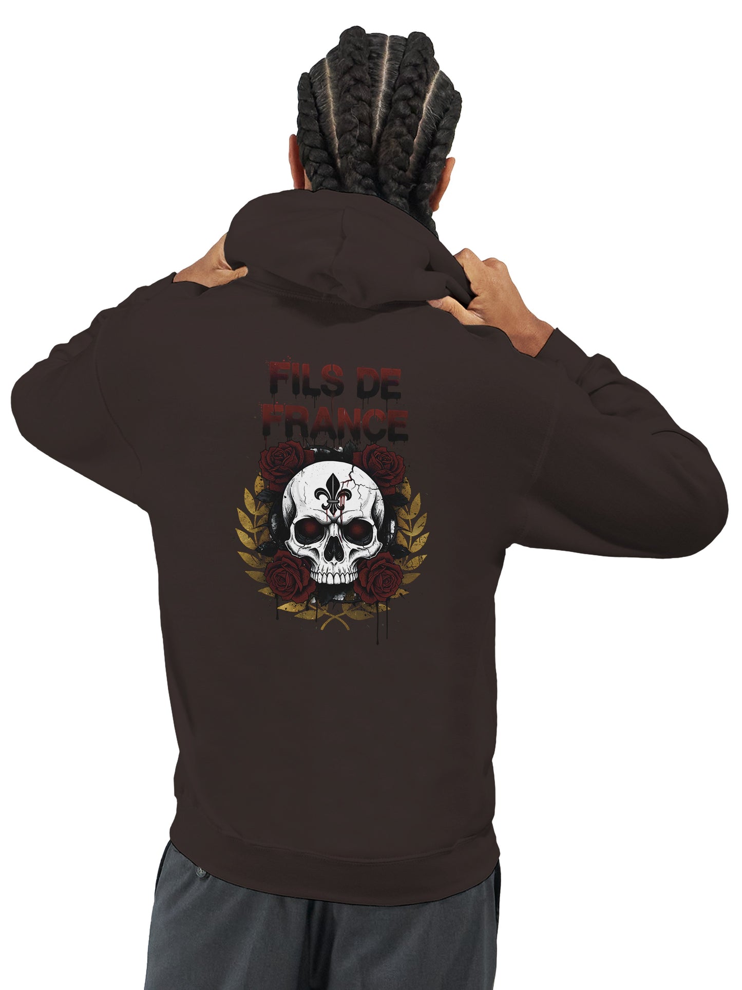 Kapuzenpullover "Fils de France" klassisch | Gildan® 18500