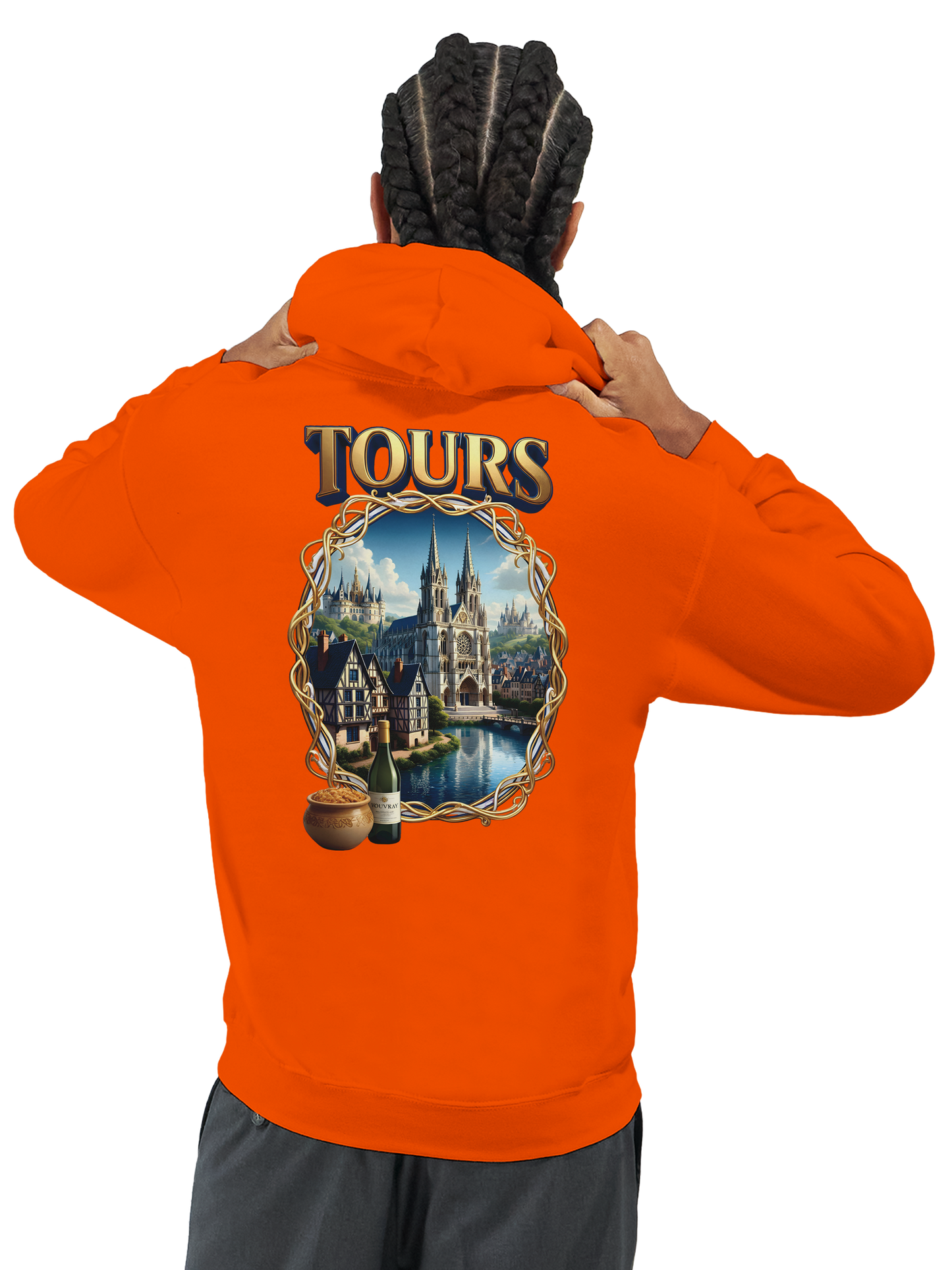 Unisex Tours city of France classic hoodie | Gildan® 18500