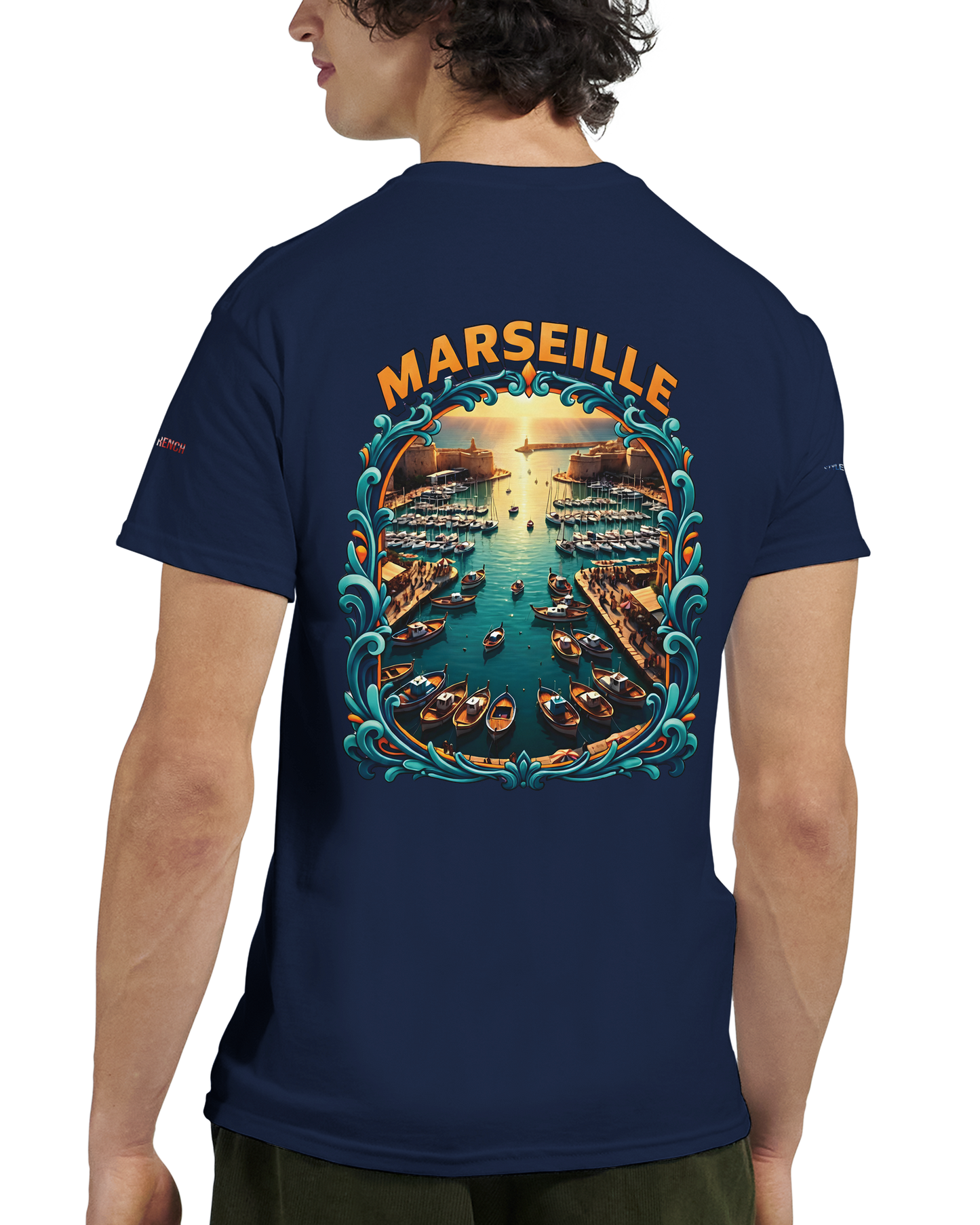Unisex-T-Shirt Marseille, dick, Rundhalsausschnitt | Gildan® 5000