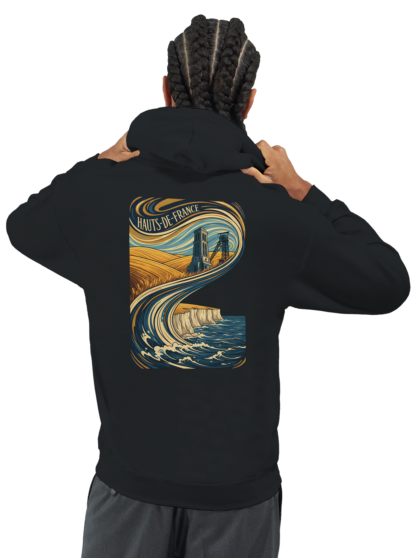 Klassischer Unisex-Hoodie von Top de France | Gildan® 18500