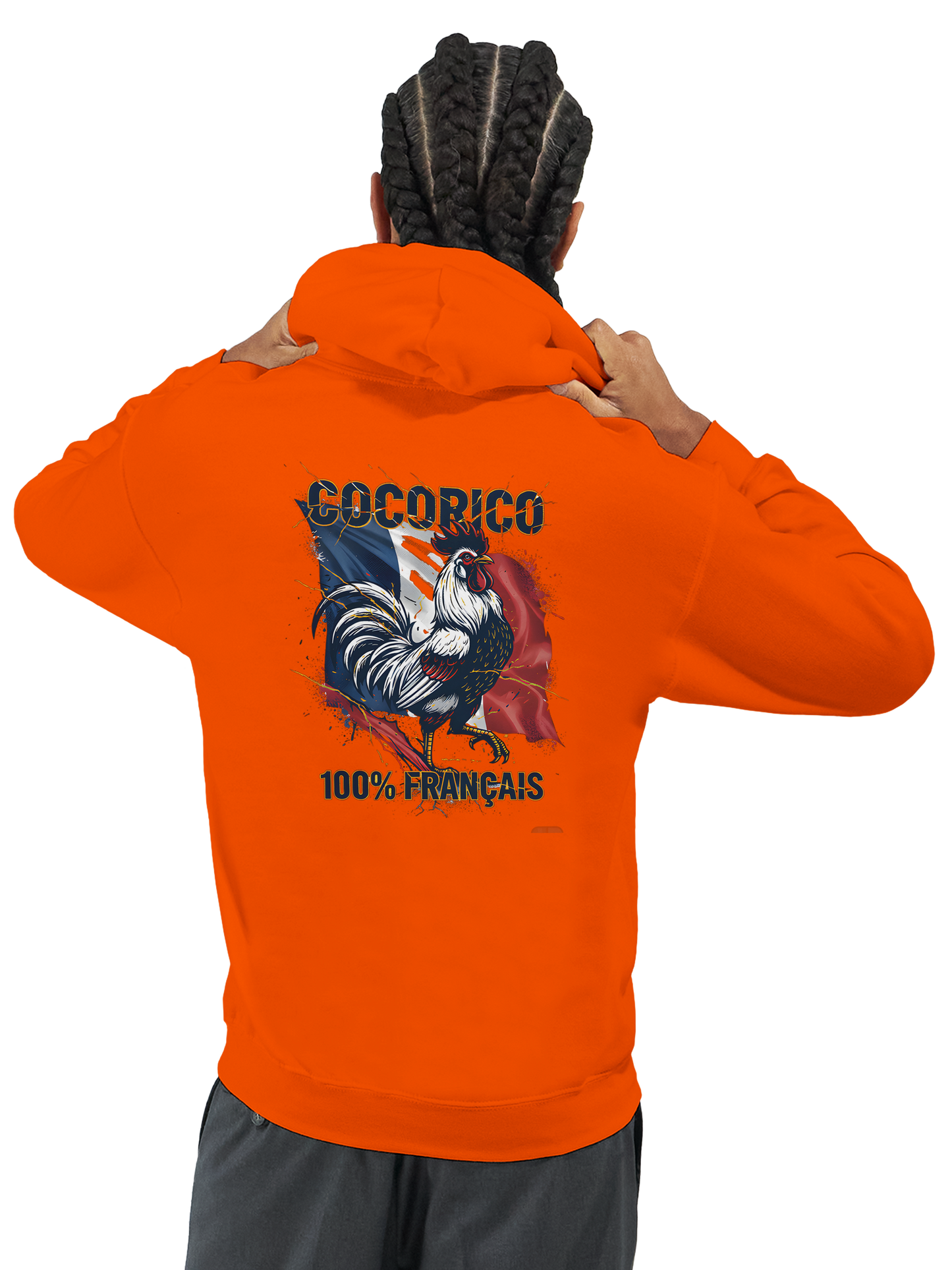 Cocorico Hoodie klassischer französischer Stil | Gildan® 18500