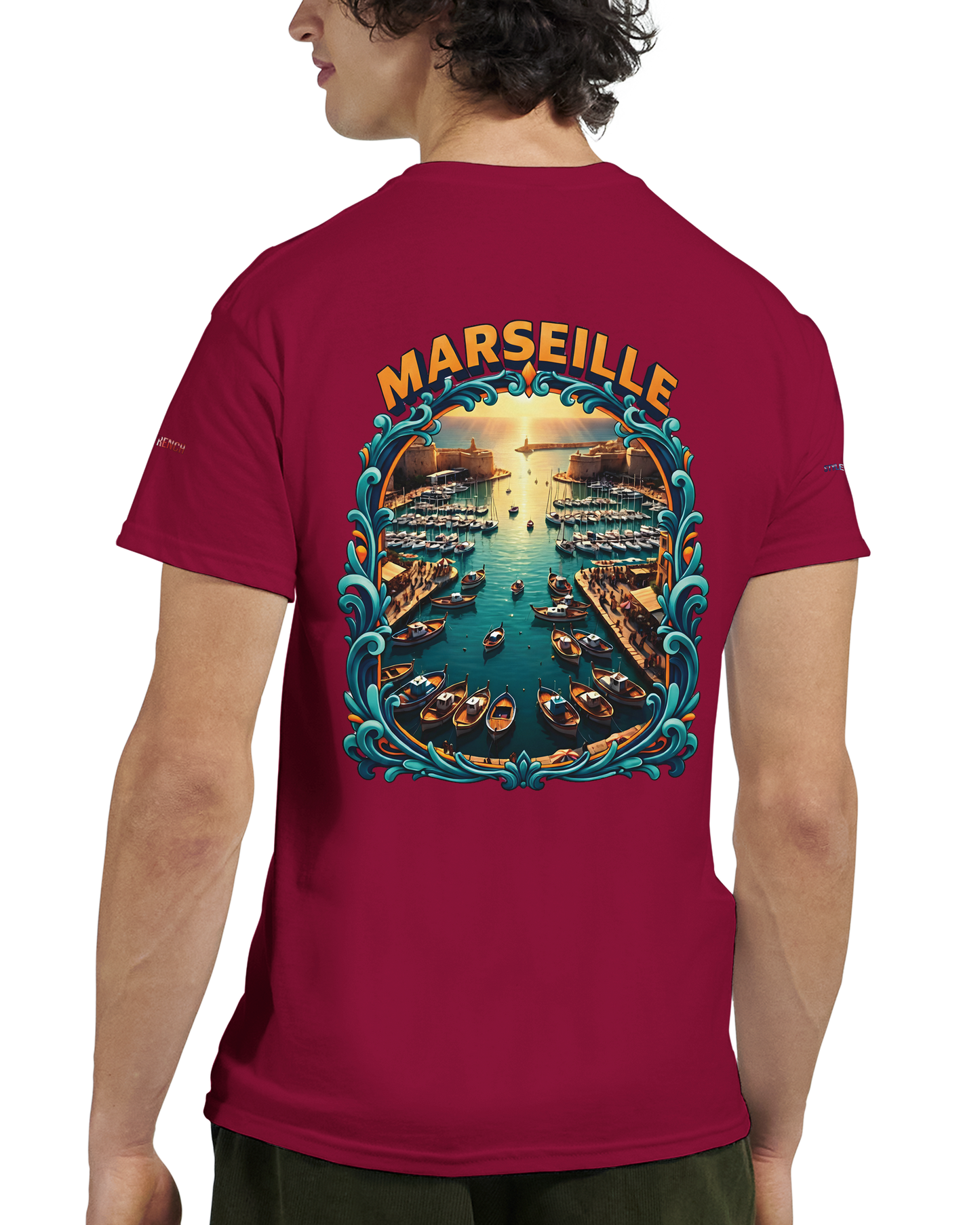 Unisex-T-Shirt Marseille, dick, Rundhalsausschnitt | Gildan® 5000