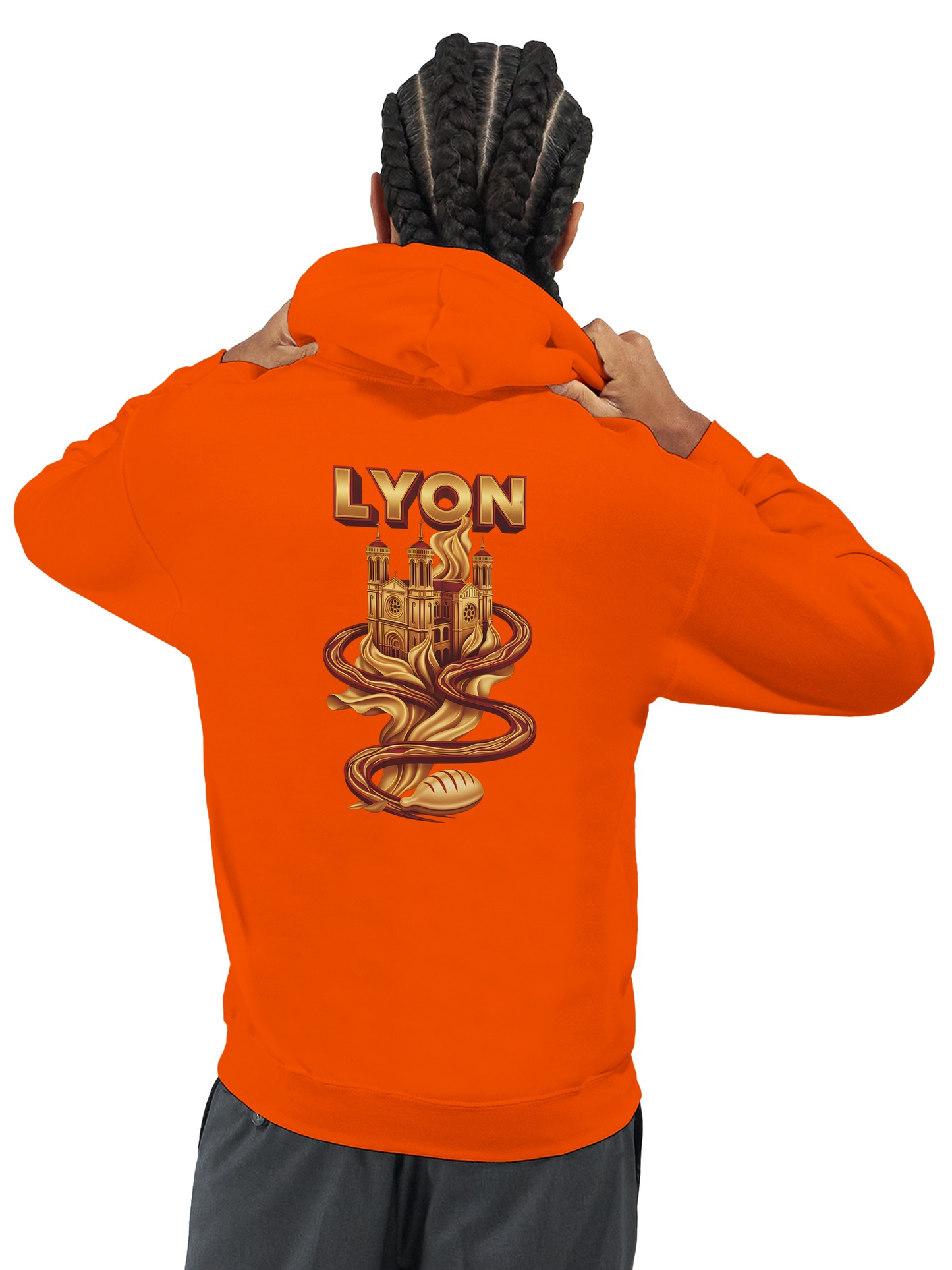 Unisex Hoodie Lyon France Classic | Gildan® 18500