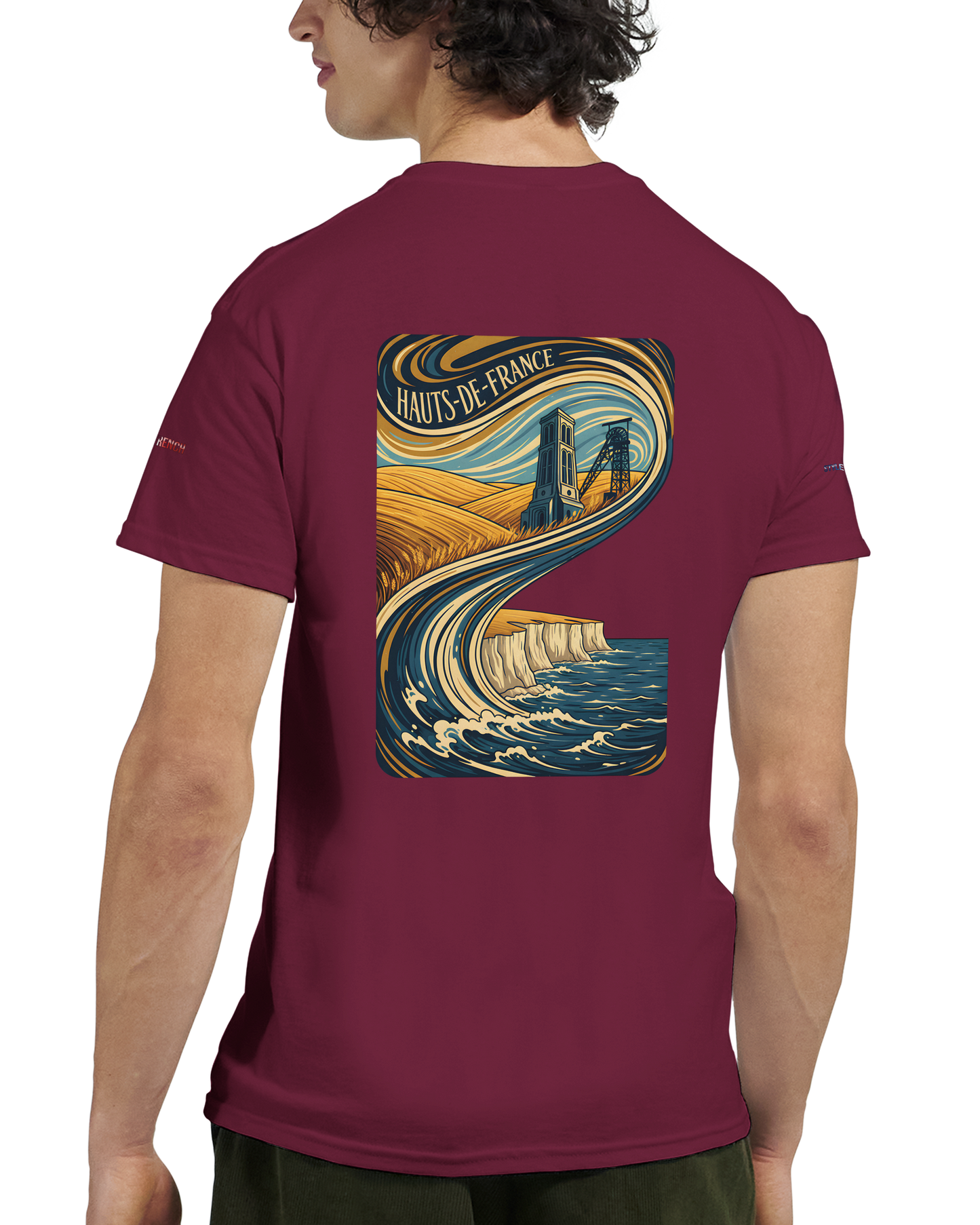 Unisex-T-Shirt Hochwertige Frankreich, dick, Rundhals | Gildan® 5000
