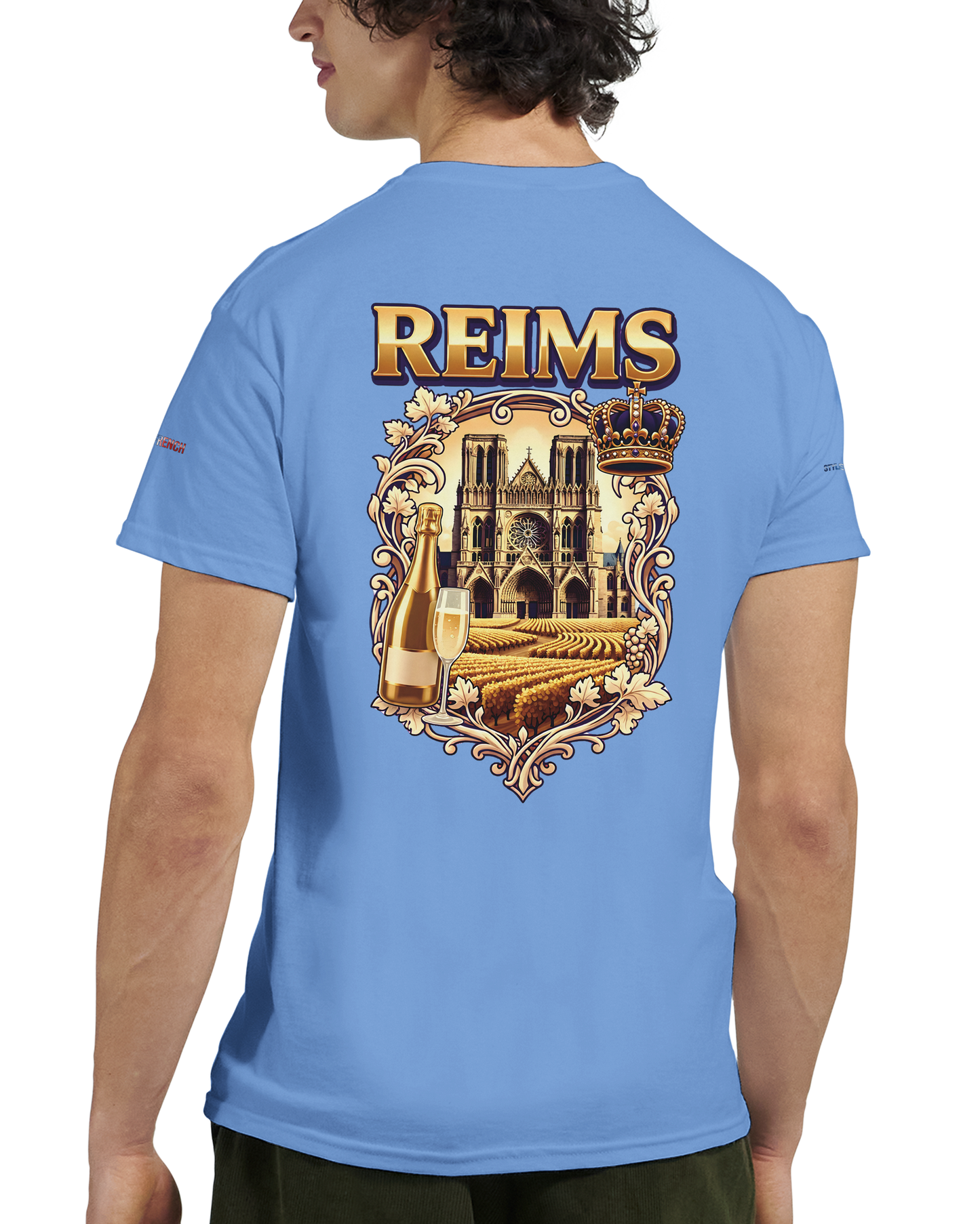 T-shirt Unisexe Reims - Ville de France - Coton Premium