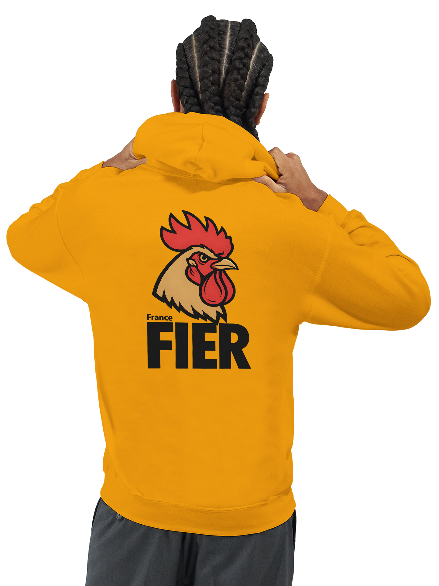 Kapuzenpullover "France Fier" Klassiker | Gildan® 18500