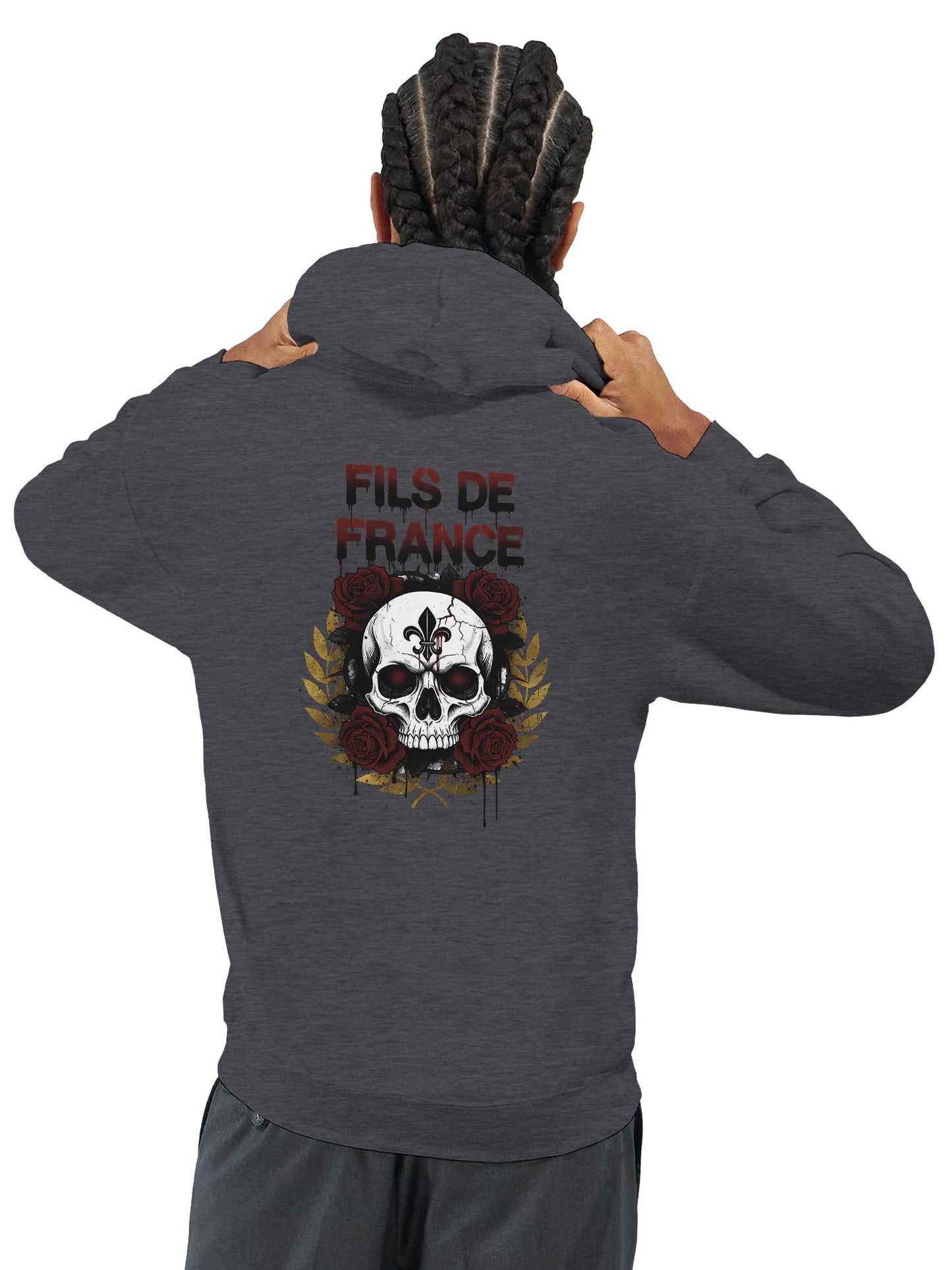 Kapuzenpullover "Fils de France" klassisch | Gildan® 18500