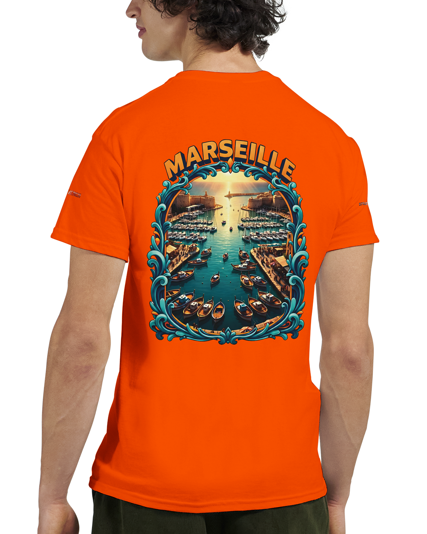 Unisex-T-Shirt Marseille, dick, Rundhalsausschnitt | Gildan® 5000