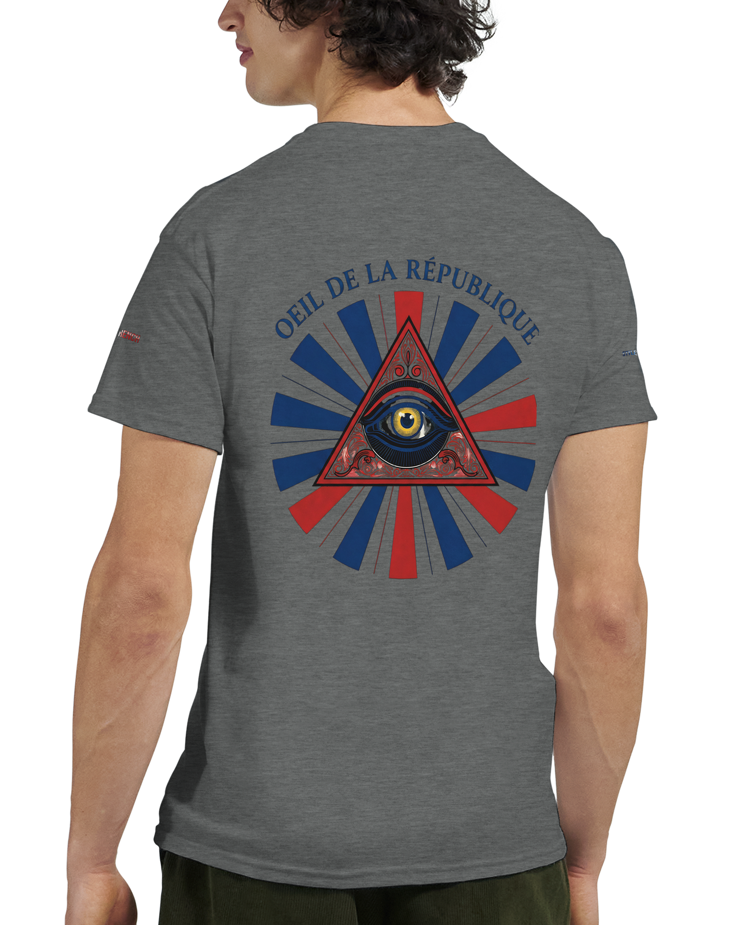 Men's Republic Eye T-Shirt Heavy Crewneck | Gildan® 5000