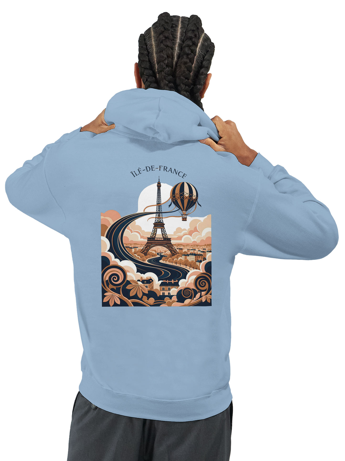 Unisex Hoodie Ile de France Classic | Gildan® 18500